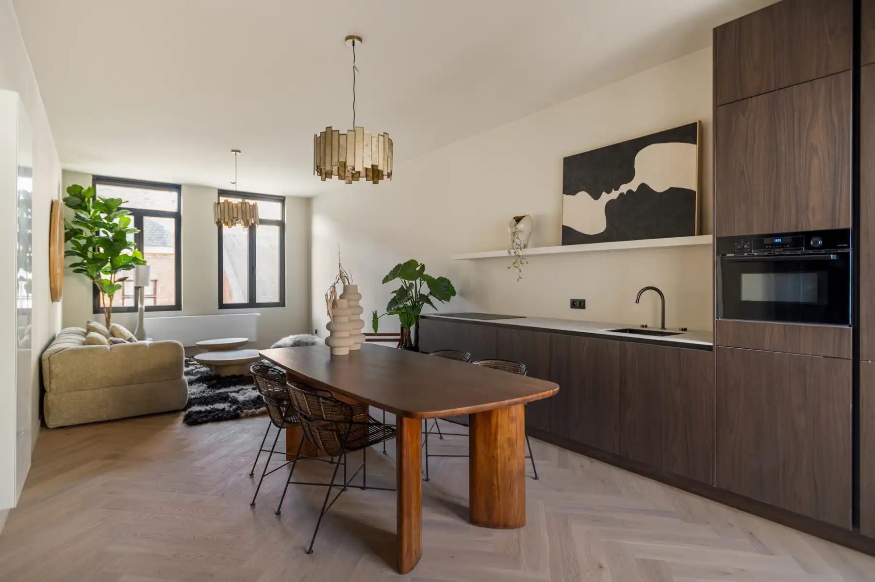 Stijlvol 1-SLK appartement met terras op toplocatie foto {{pictureIndex}}