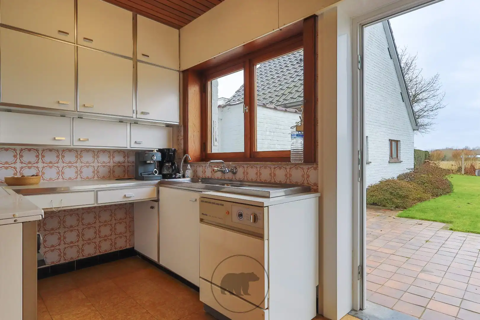 Woning met karakter en uitzicht op de velden nabij centrum Aalst foto 13