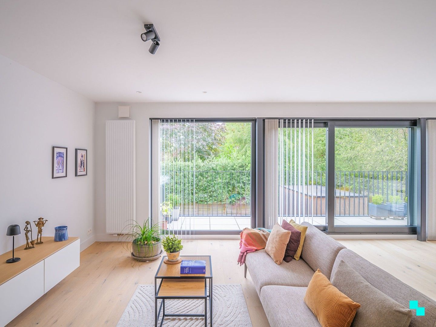 Zonnig appartement met twee slaapkamers te Balegem dorp foto 15