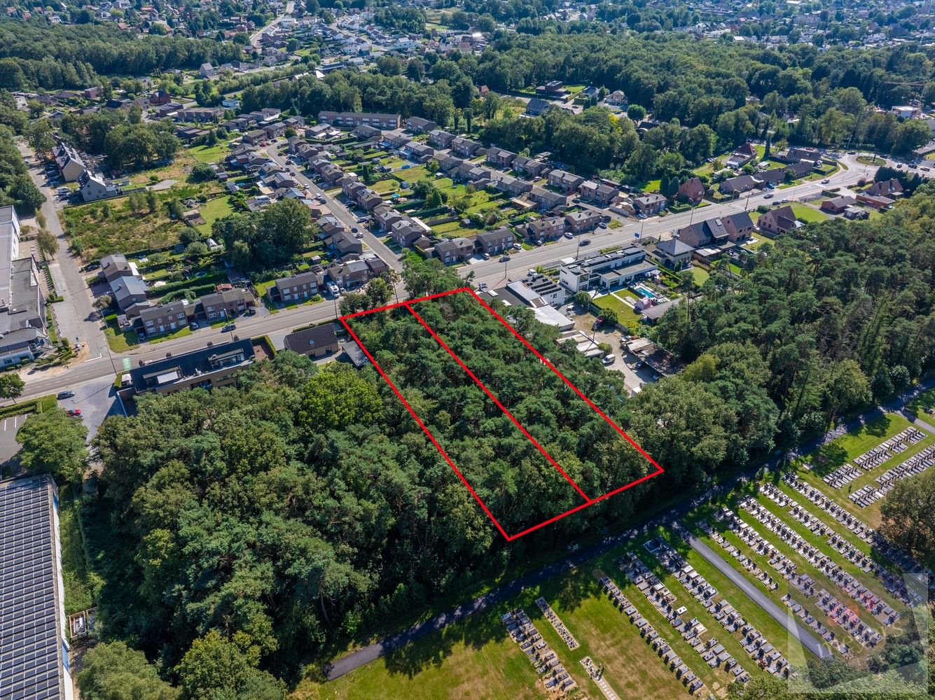 Exclusieve bouwgrond van 20a02ca met groene achterzijde foto 4