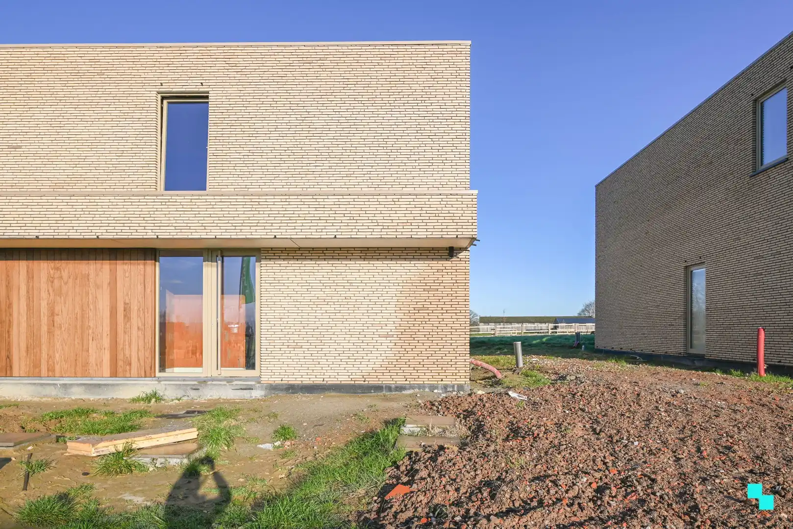 Halfopen nieuwbouwwoning met landelijke verzichten foto 24