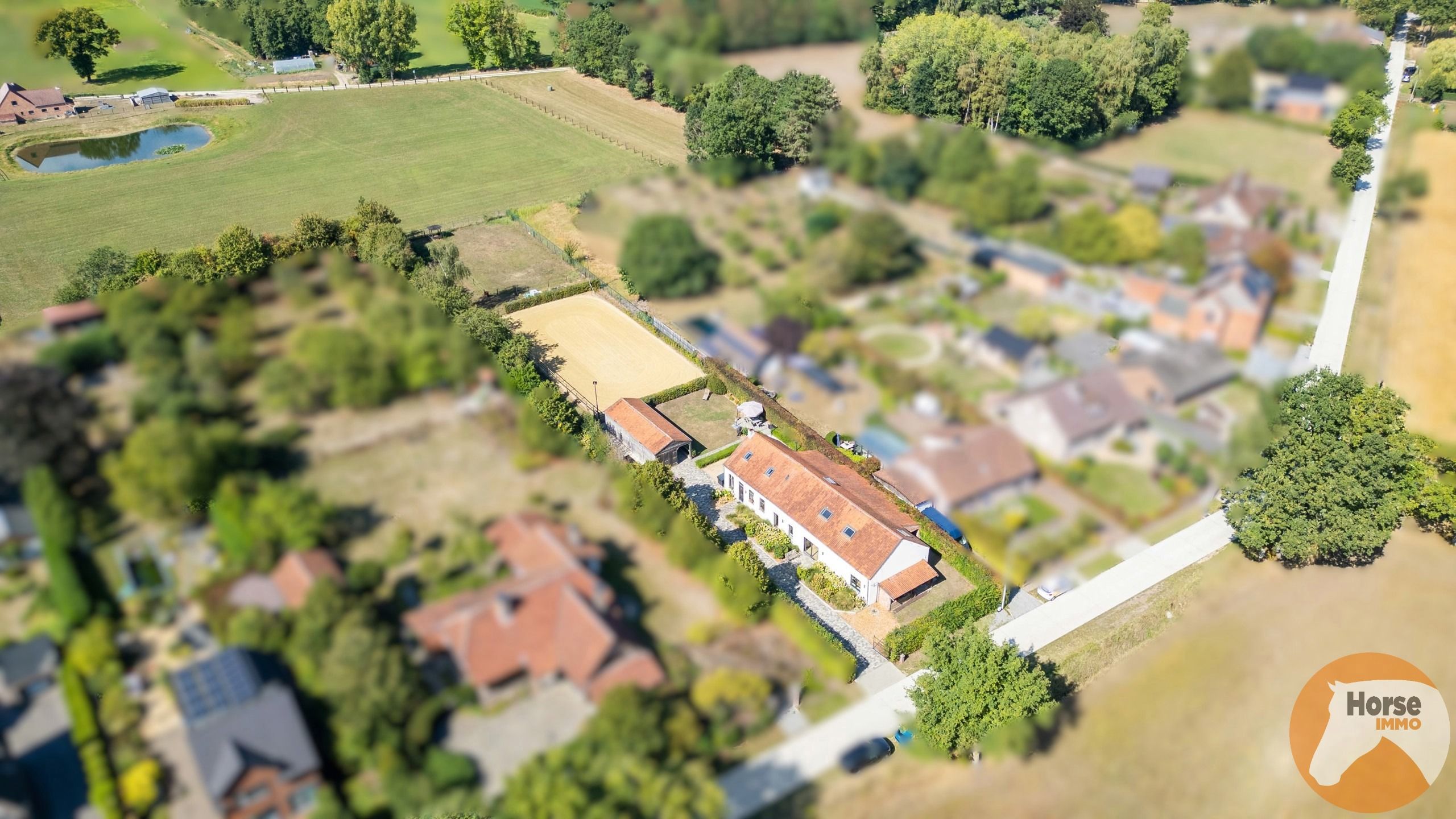 Hoofdfoto van de publicatie: HAM - Langgevelhoeve met stallen en piste