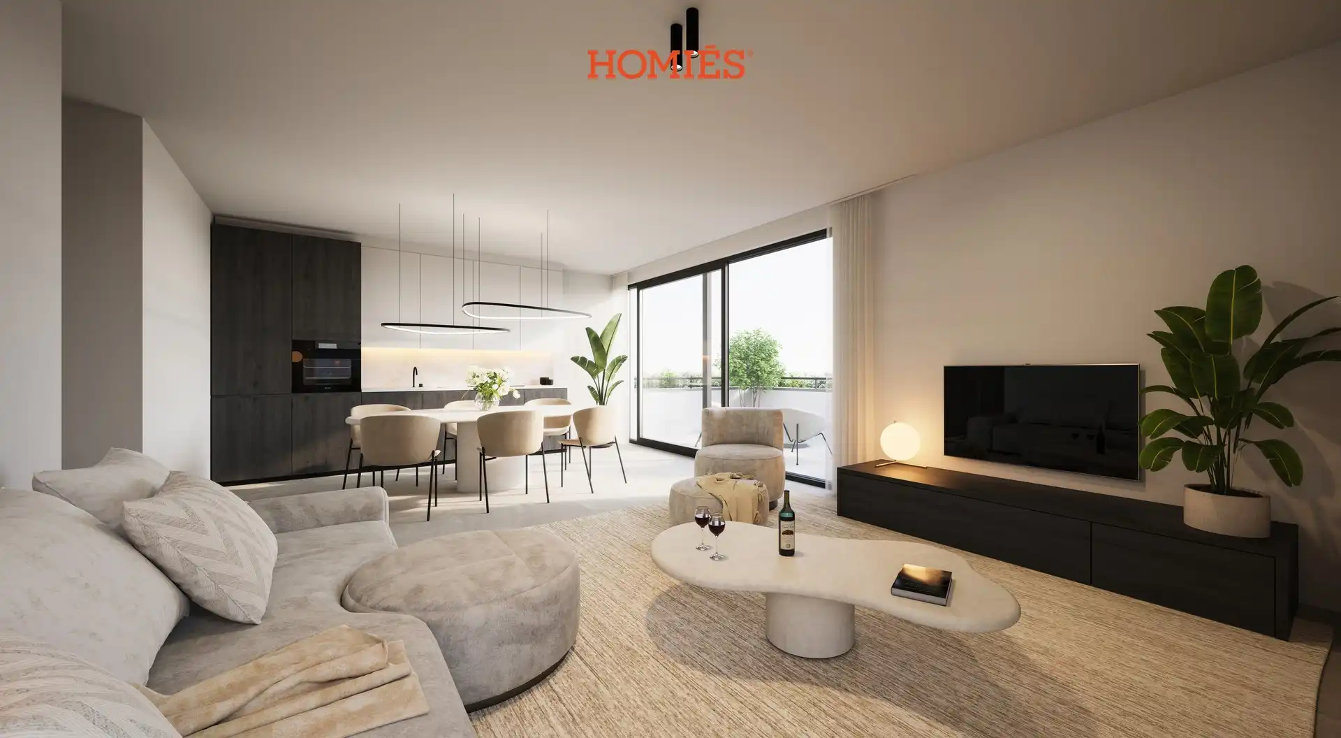 Prachtig appartement met 2 slaapkamers en terras foto 5