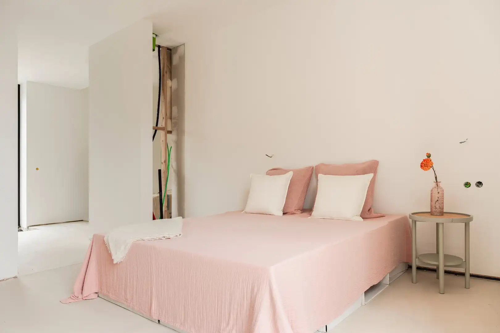 Moderne open bebouwing in oprichting met magazijn te Branst (Bornem) foto 12