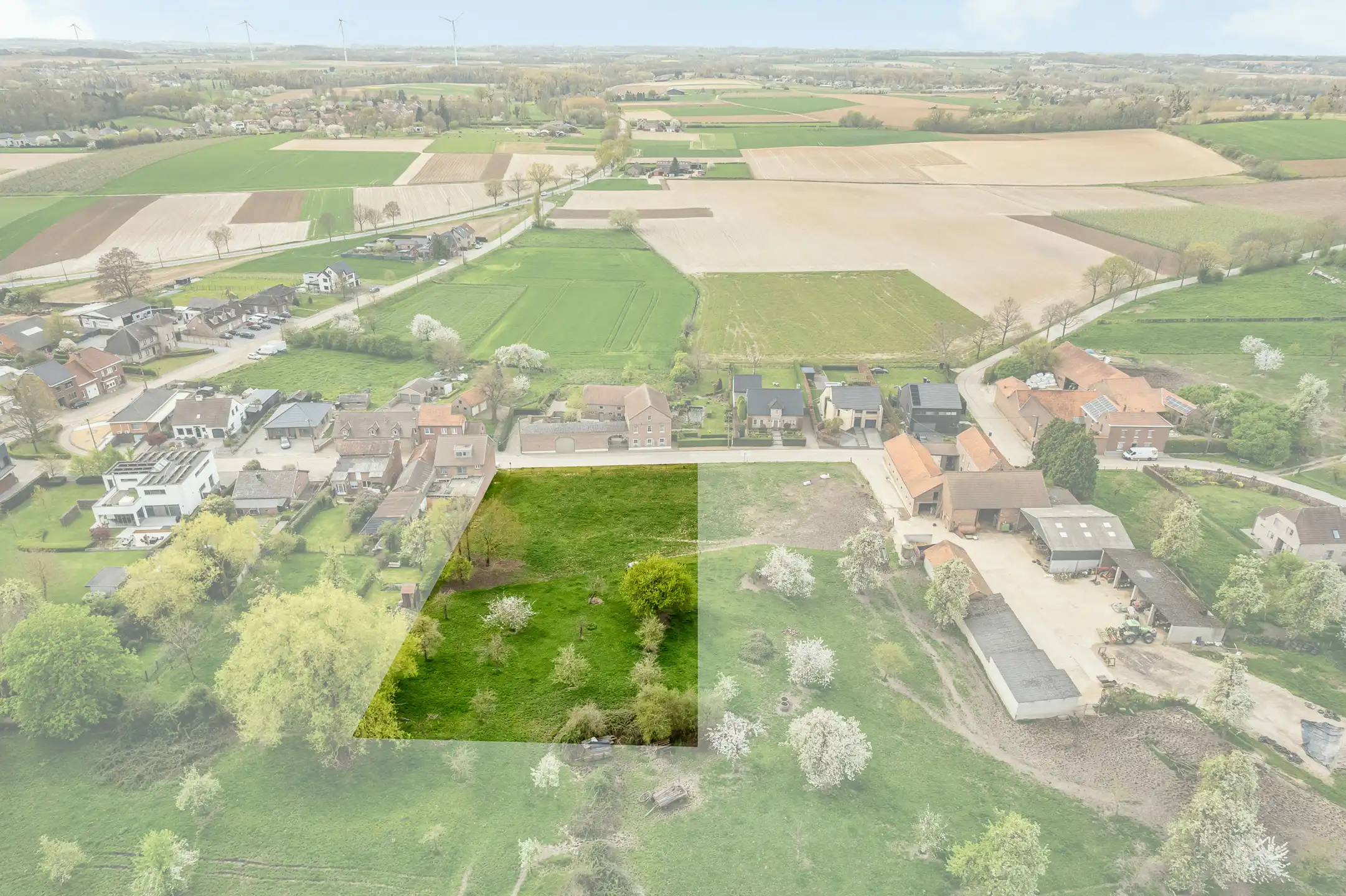 Riante bouwgrond 12a61ca te Kleine Spouwen foto 16