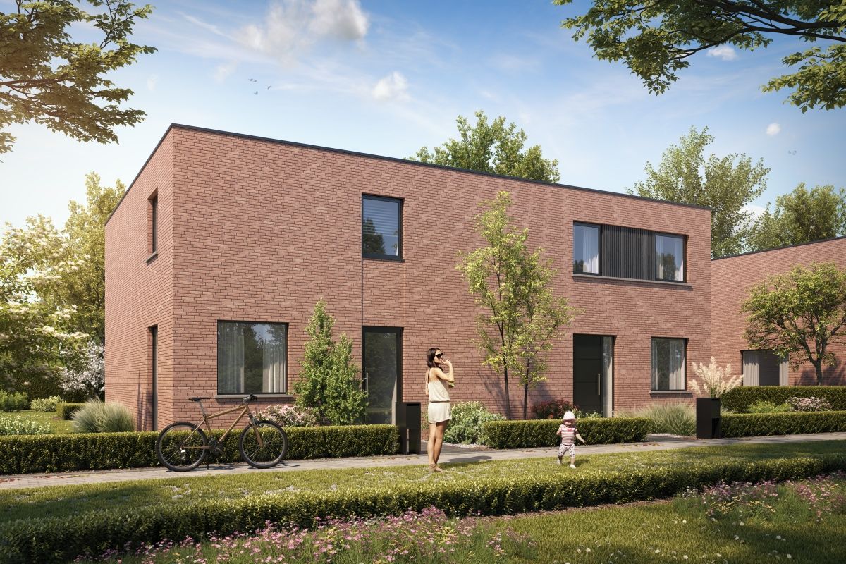 4 moderne halfopen nieuwbouwwoningen te Sijsele foto 1