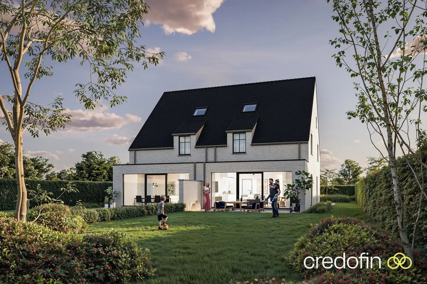 Prachtige nieuwbouwwoning nabij de Leie foto {{pictureIndex}}