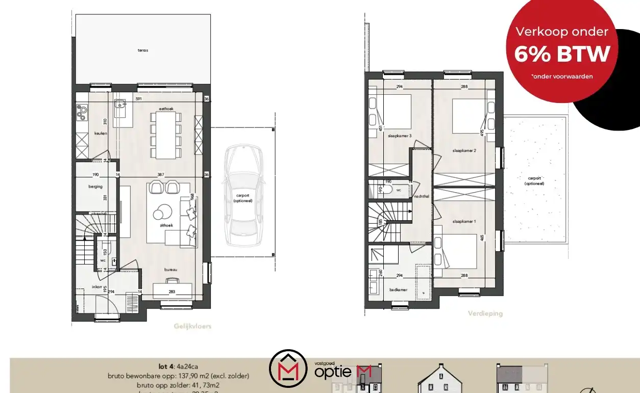 Laatste energiezuinige nieuwbouwwoning te koop met 3 slpk in Koersel foto 9