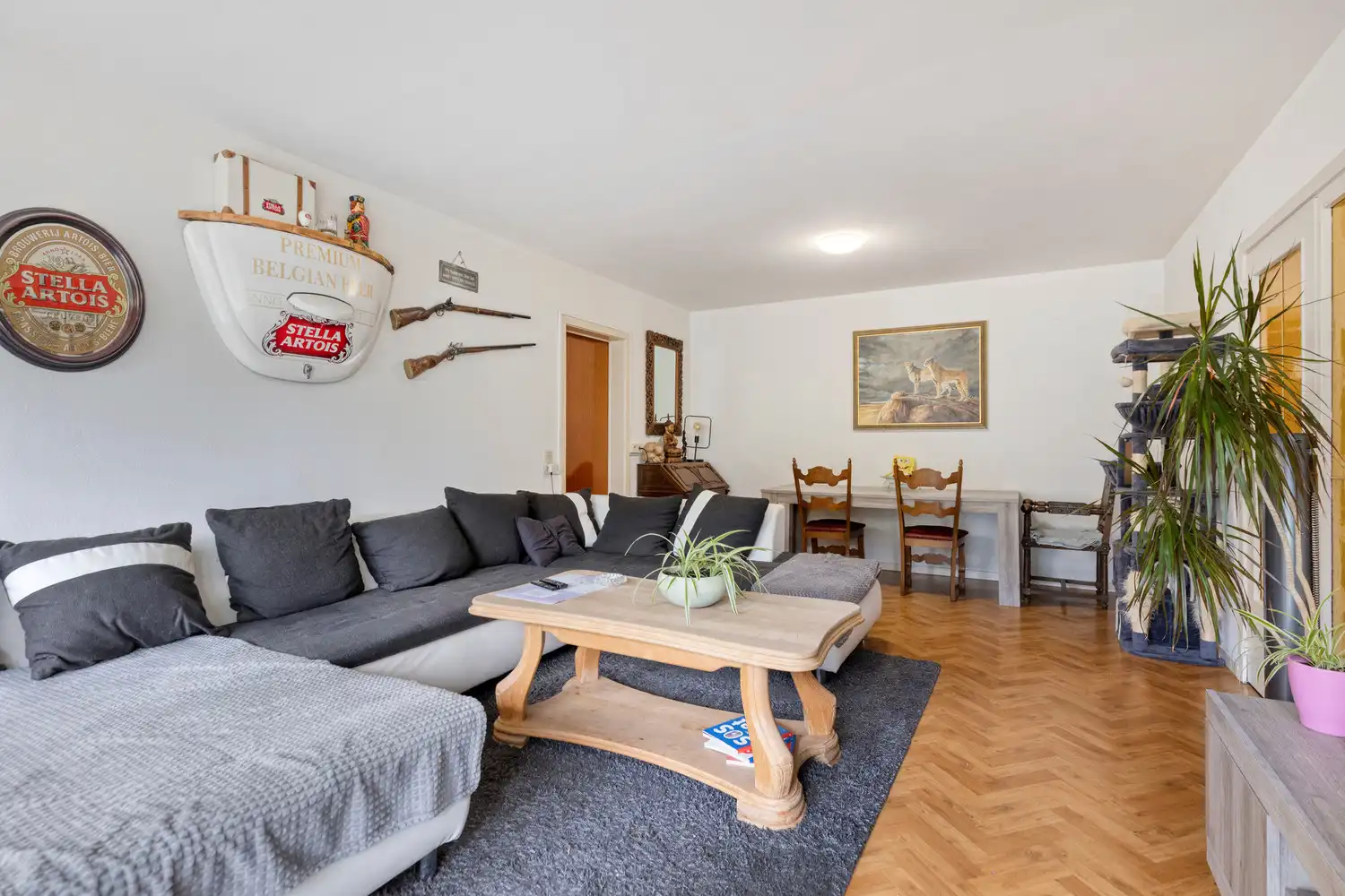 Gelijkvloers appartement met 1 slk, terras en parking! foto 8