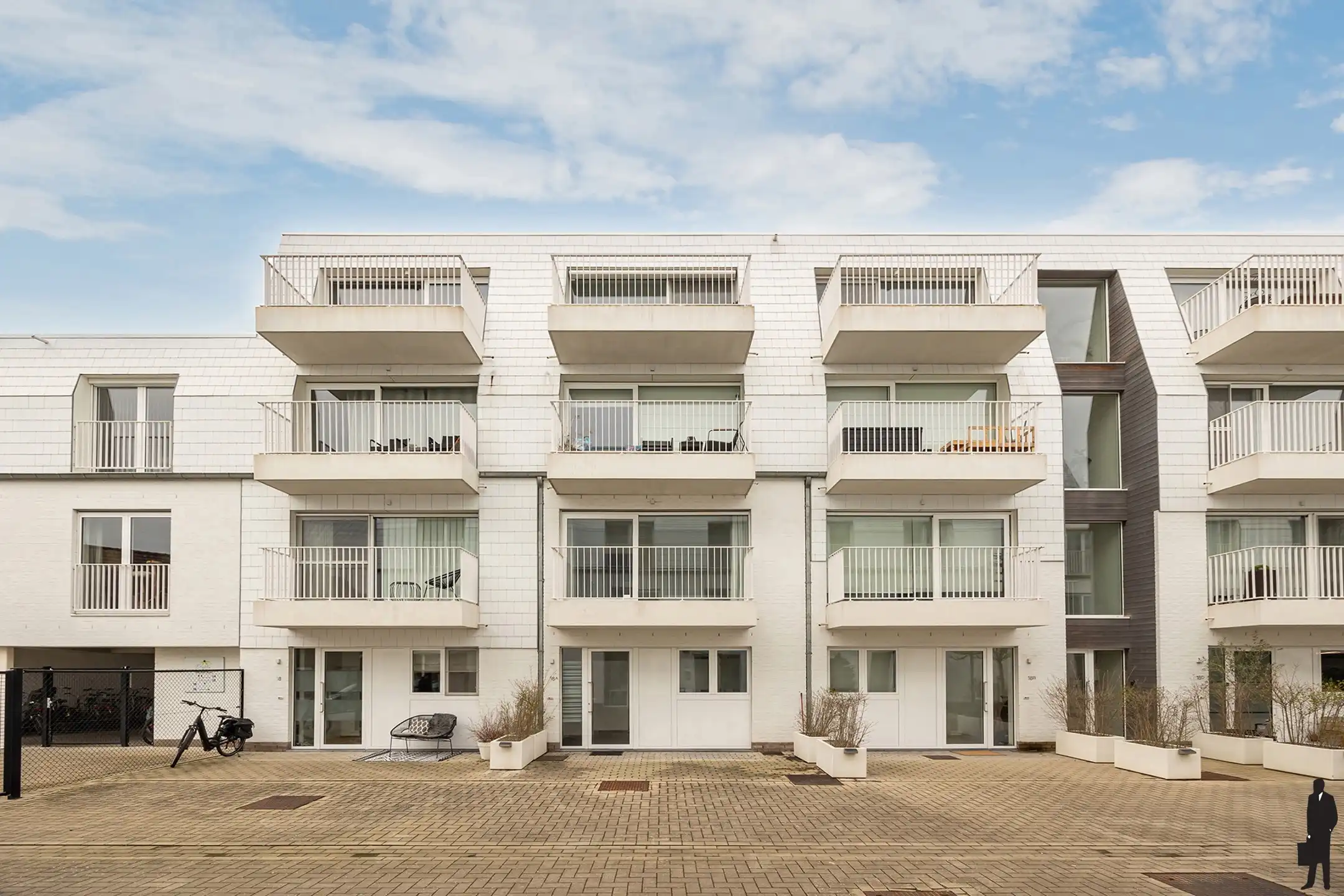 Modern duplex app met 3 slpk en ondergrondse staanplaats foto 11