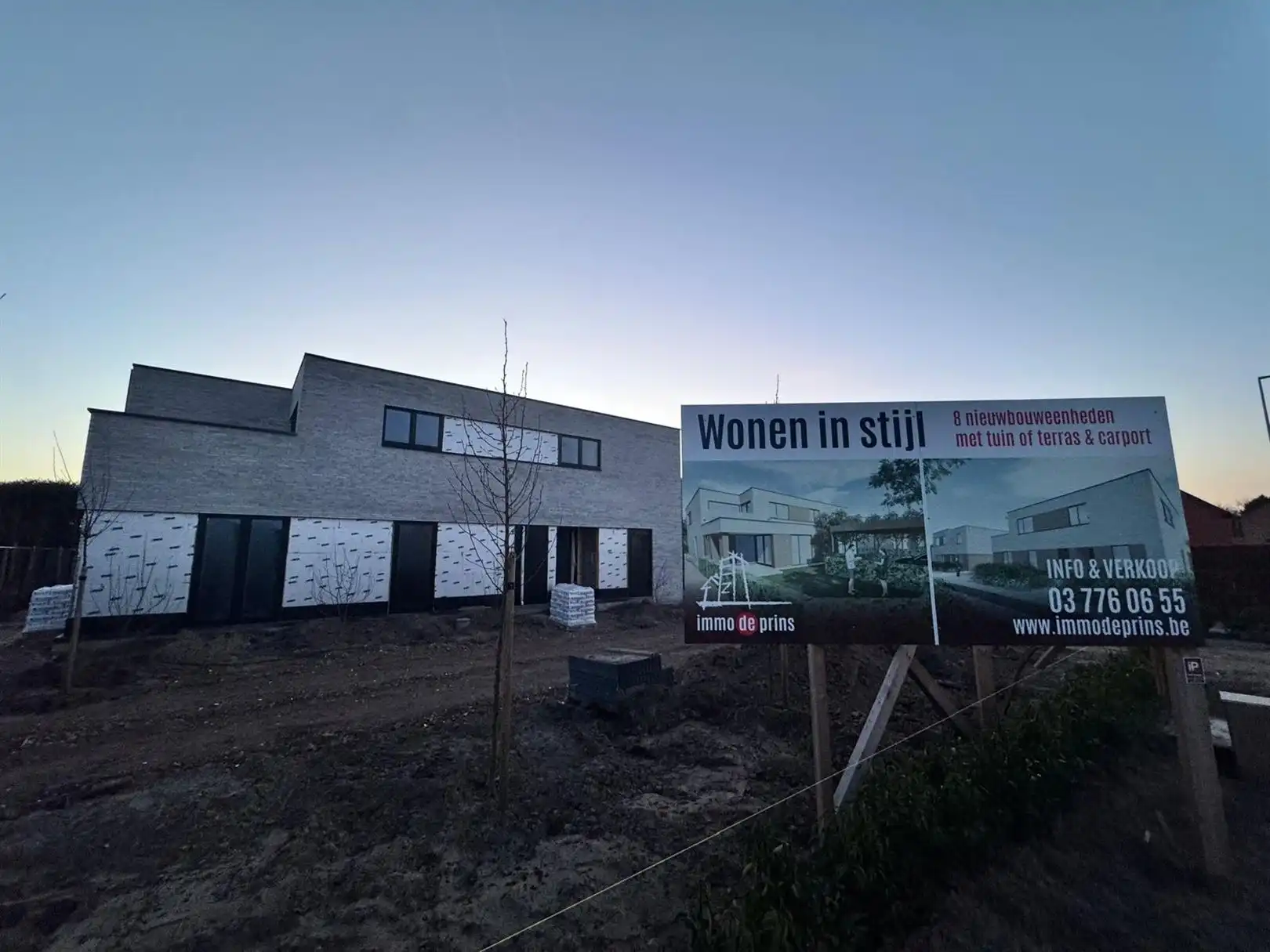 Nieuwbouw duowoningen met carport, terras of tuin foto 17