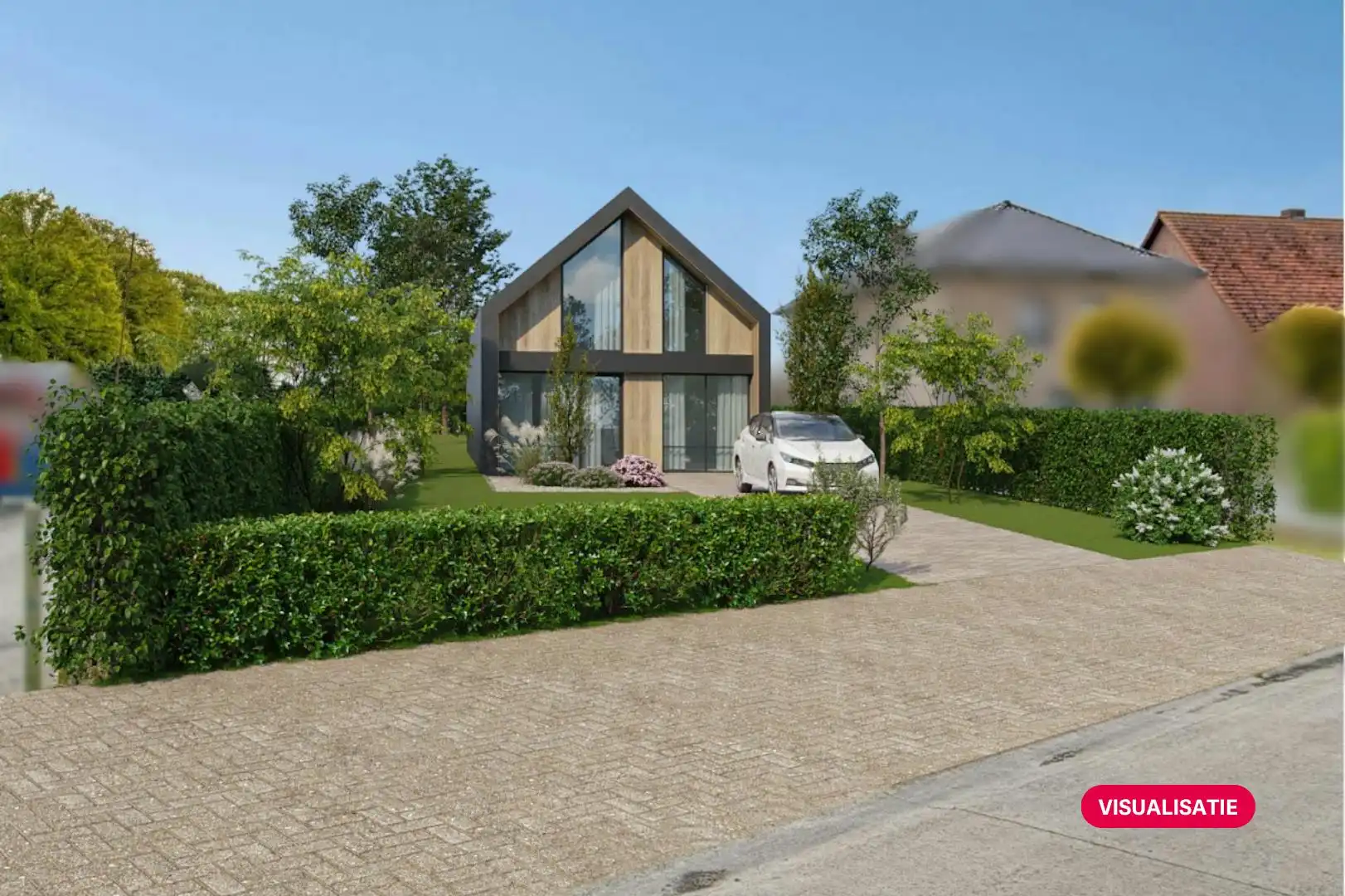 Ruime bouwgrond van 12a 21ca voor open bebouwing te koop in Kessenich foto 3