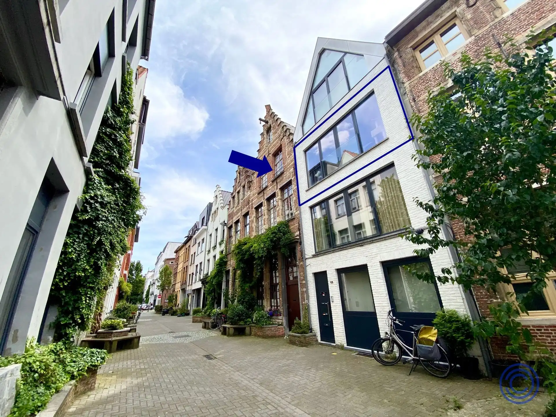 Prachtig 2 slpk appartement in hartje Antwerpen!  foto {{pictureIndex}}