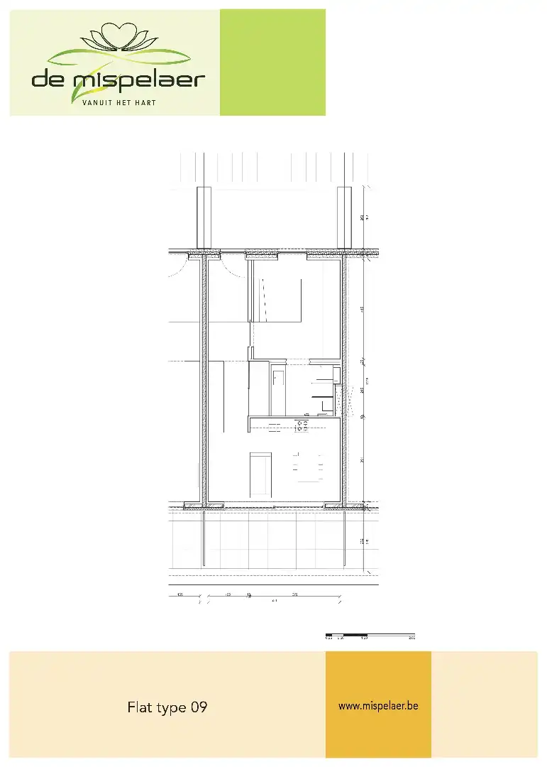 Nieuwbouwappartement van 65,02m² met één slaapkamer foto 10