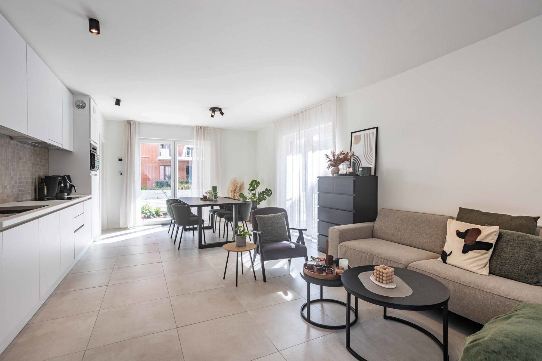 Stijlvol Gelijkvloers Appartement te koop in hartje Aalst foto 8