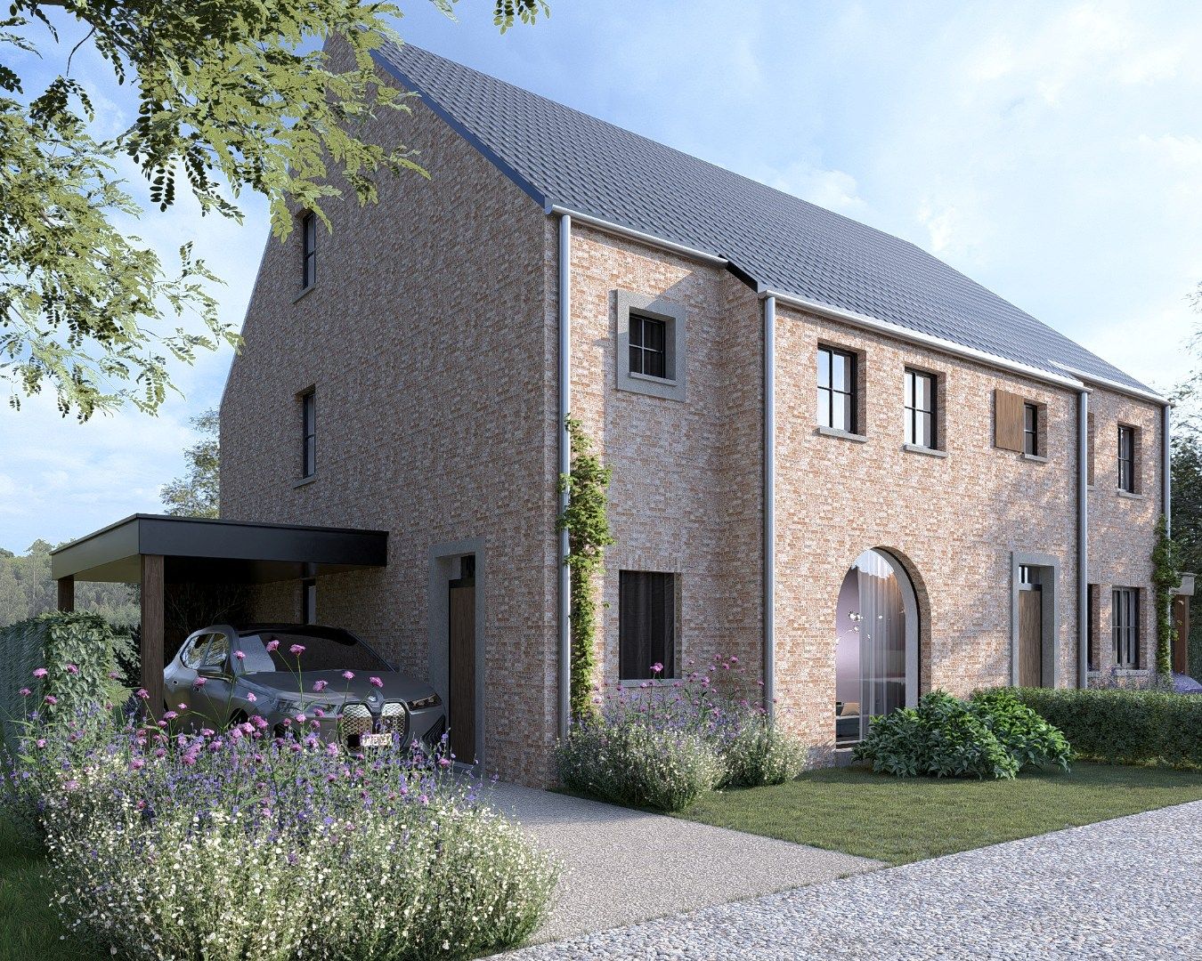 Halfvrijstaande nieuwbouwwoning op een perceel van 3a43ca op een rustige locatie te Neeroeteren!  foto 4