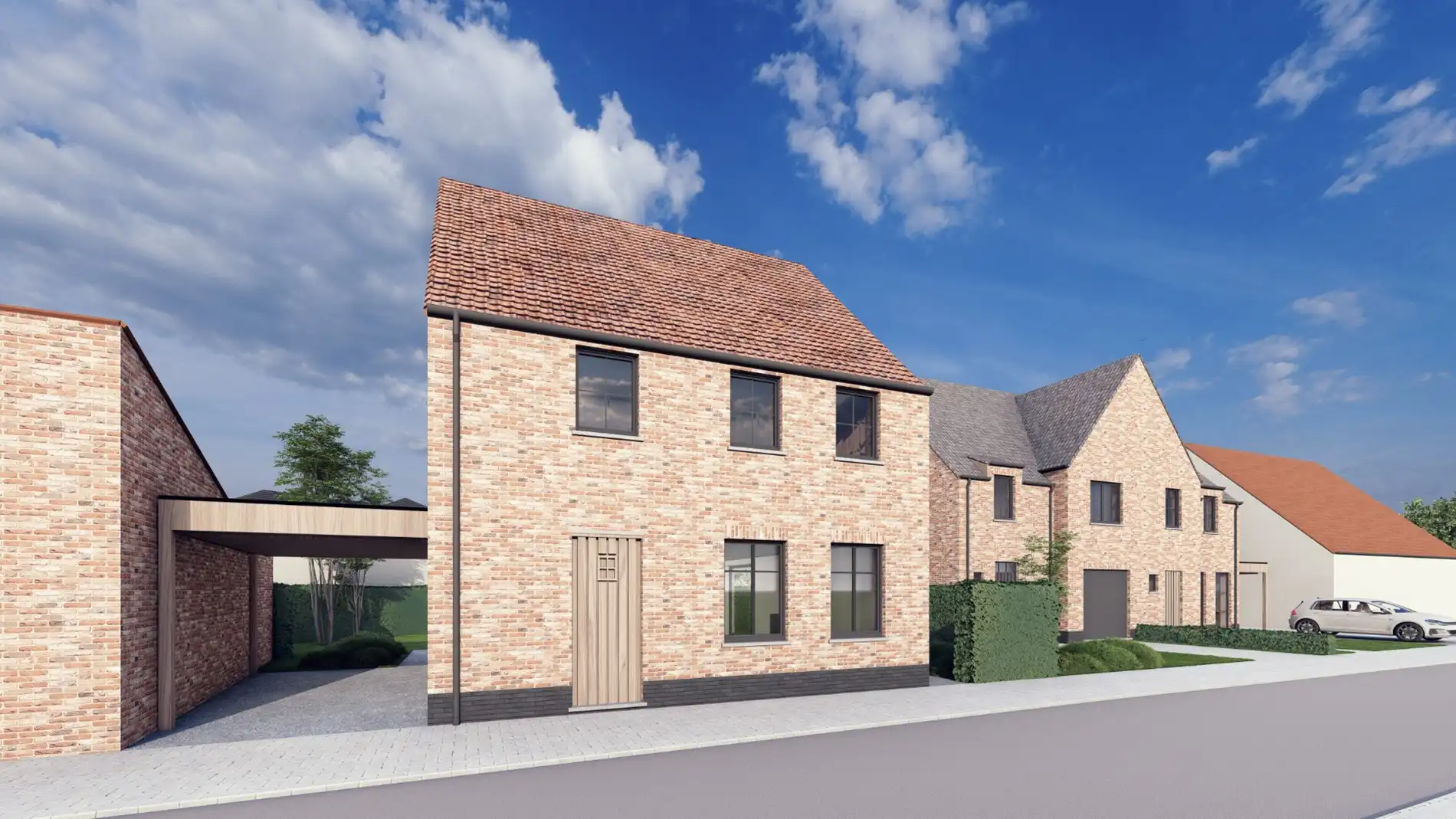 Alleenstaande nieuwbouwwoning met 4 slaapkamers en tuin te Koekelare  foto 14