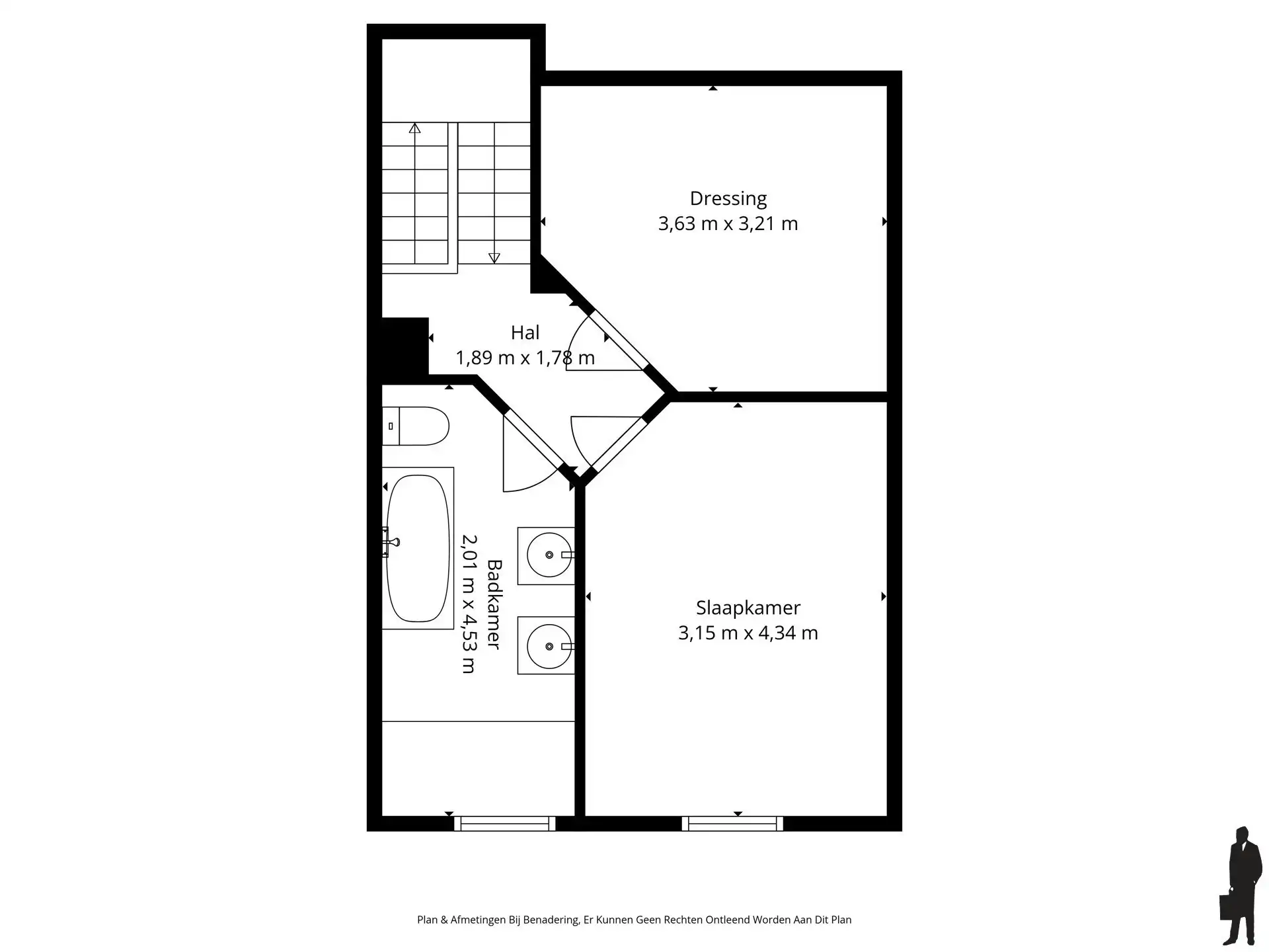 Duplex appartement met 2 slaapkamers in centrum van Kontich foto 14