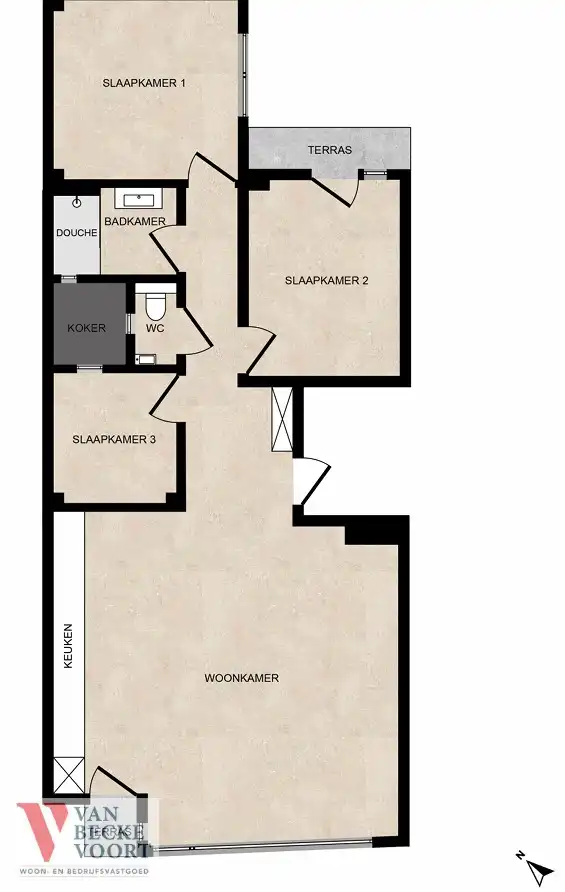 Kwalitatief appartement met groenzicht foto 10