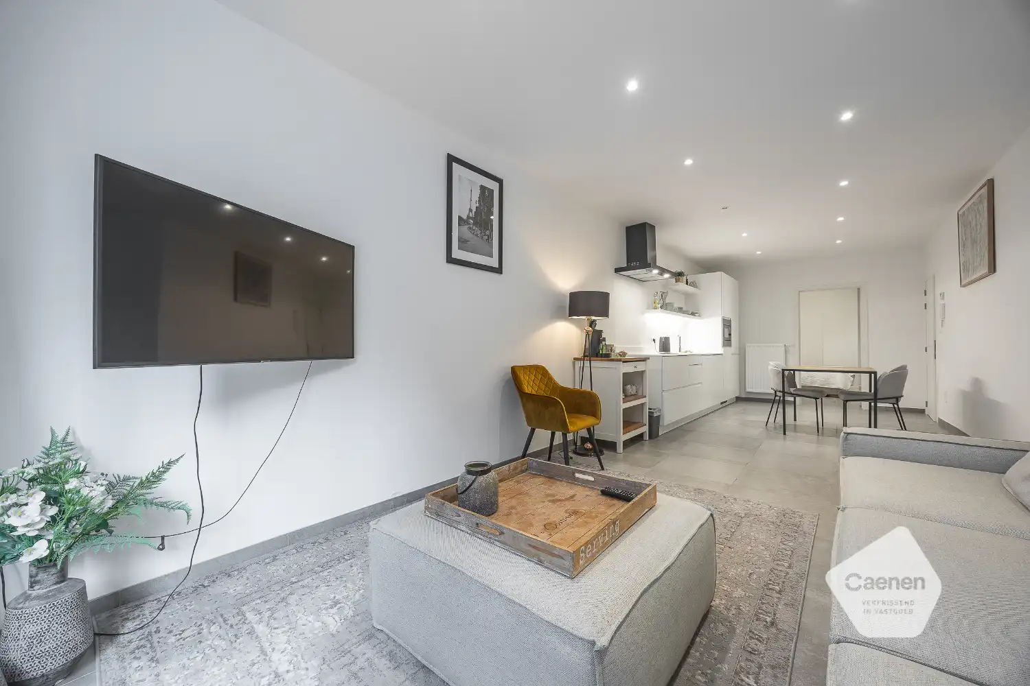 Gerenoveerd gelijkvloers appartement vlakbij Visserskaai foto 3