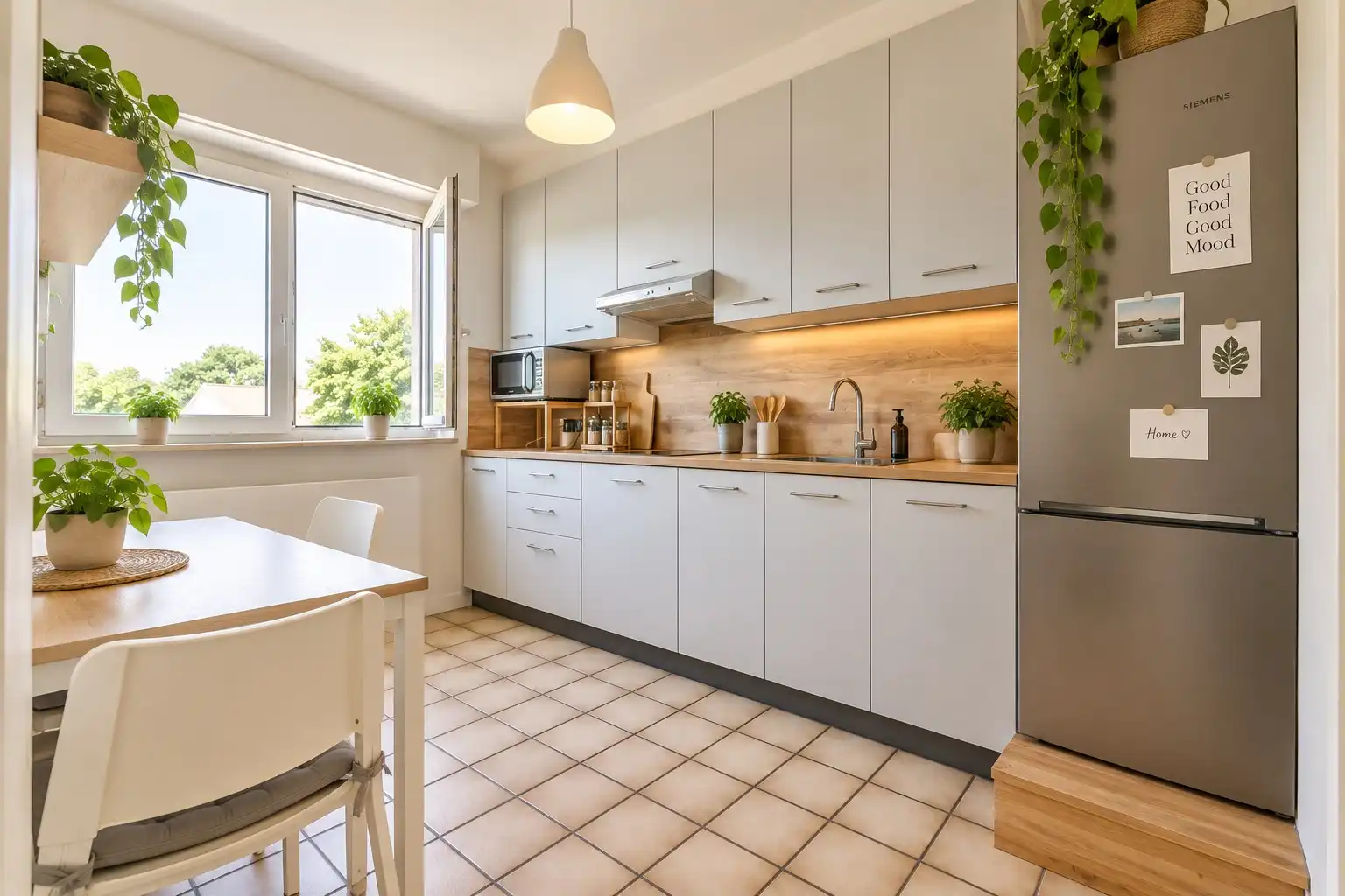 Lichtrijk appartement met 2 slaapkamers, garage en terras in hartje Bornem foto 3