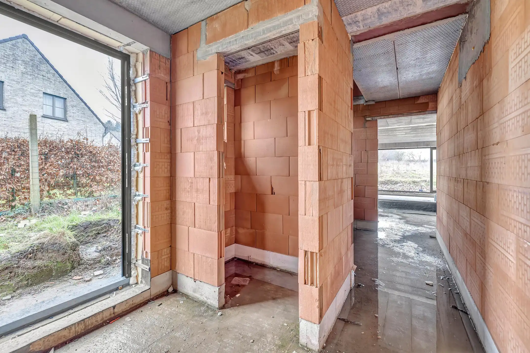 Halfopen bebouwing op een groot perceel in Denderhoutem foto 7