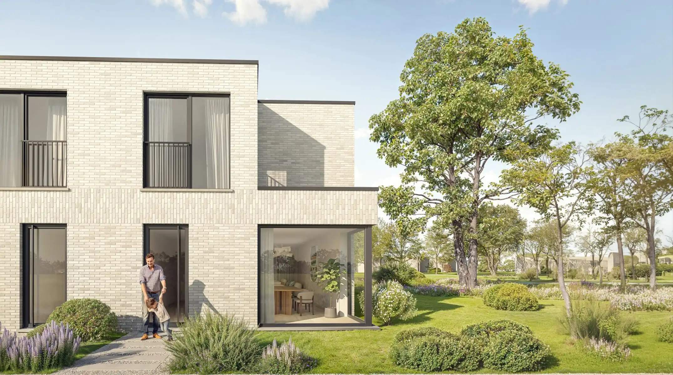 Moderne gesloten woning met 3 slaapkamers foto 3