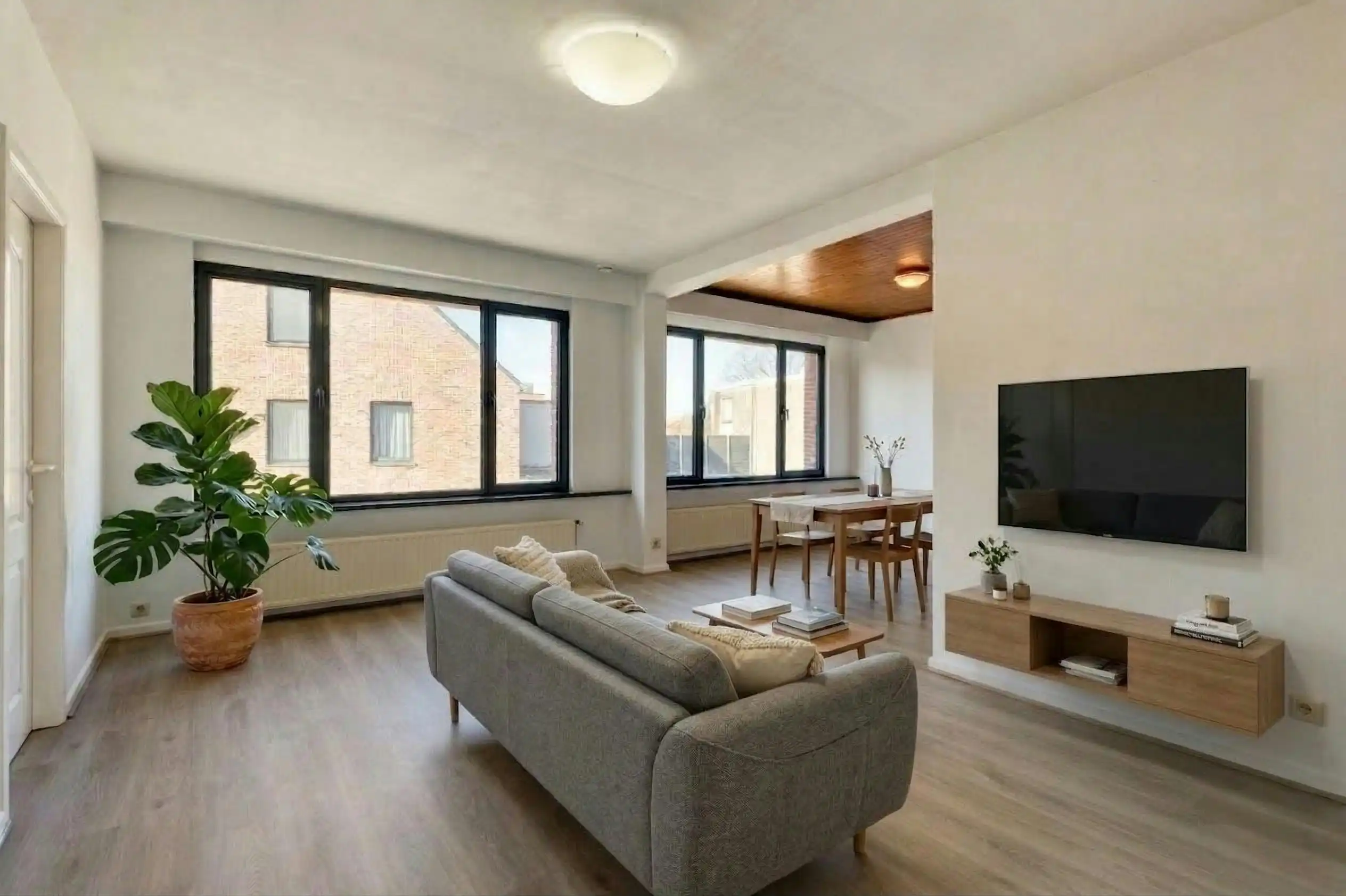 Hoofdfoto van de publicatie: Appartement met 3 slaapkamers en garage te koop in Borsbeek!