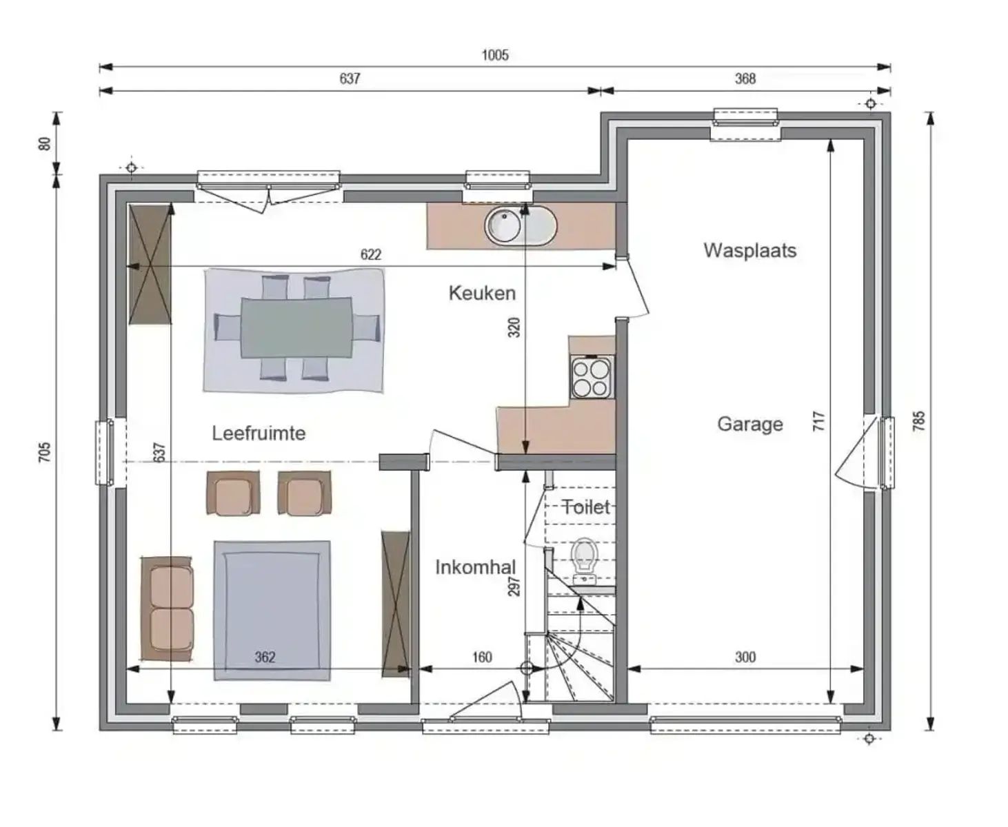 Nieuw te bouwen woning op toplocatie in Moerbeke  foto 2
