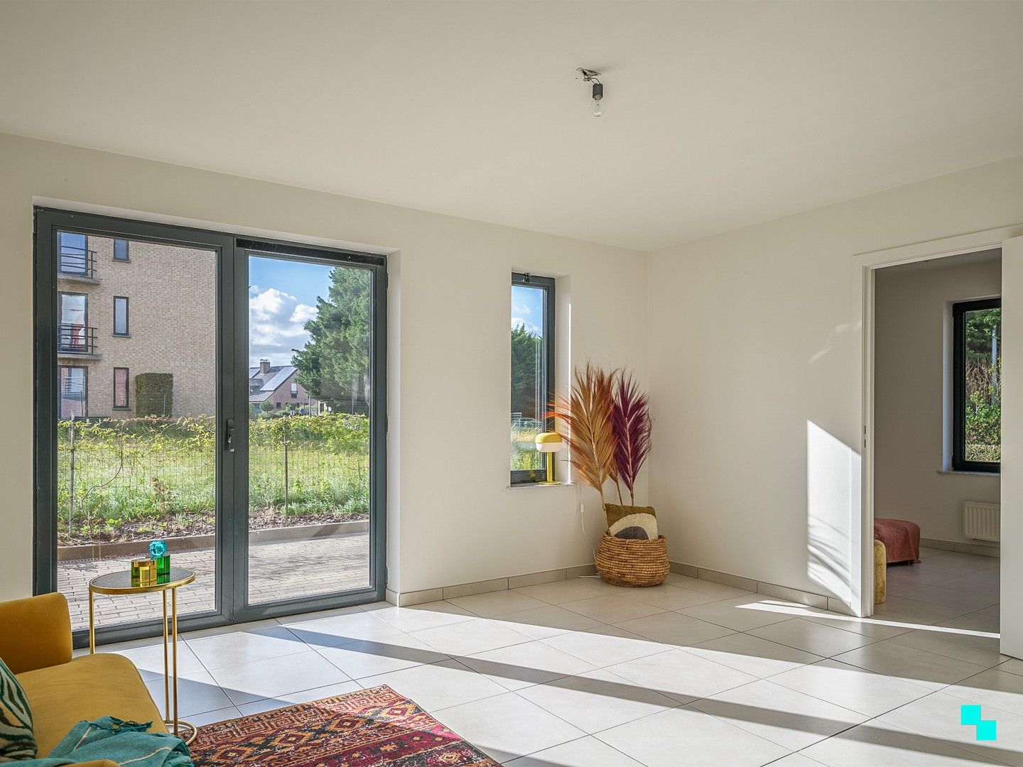 Gelijkvloers appartement met één slaapkamer in het hart van Merelbeke foto 14