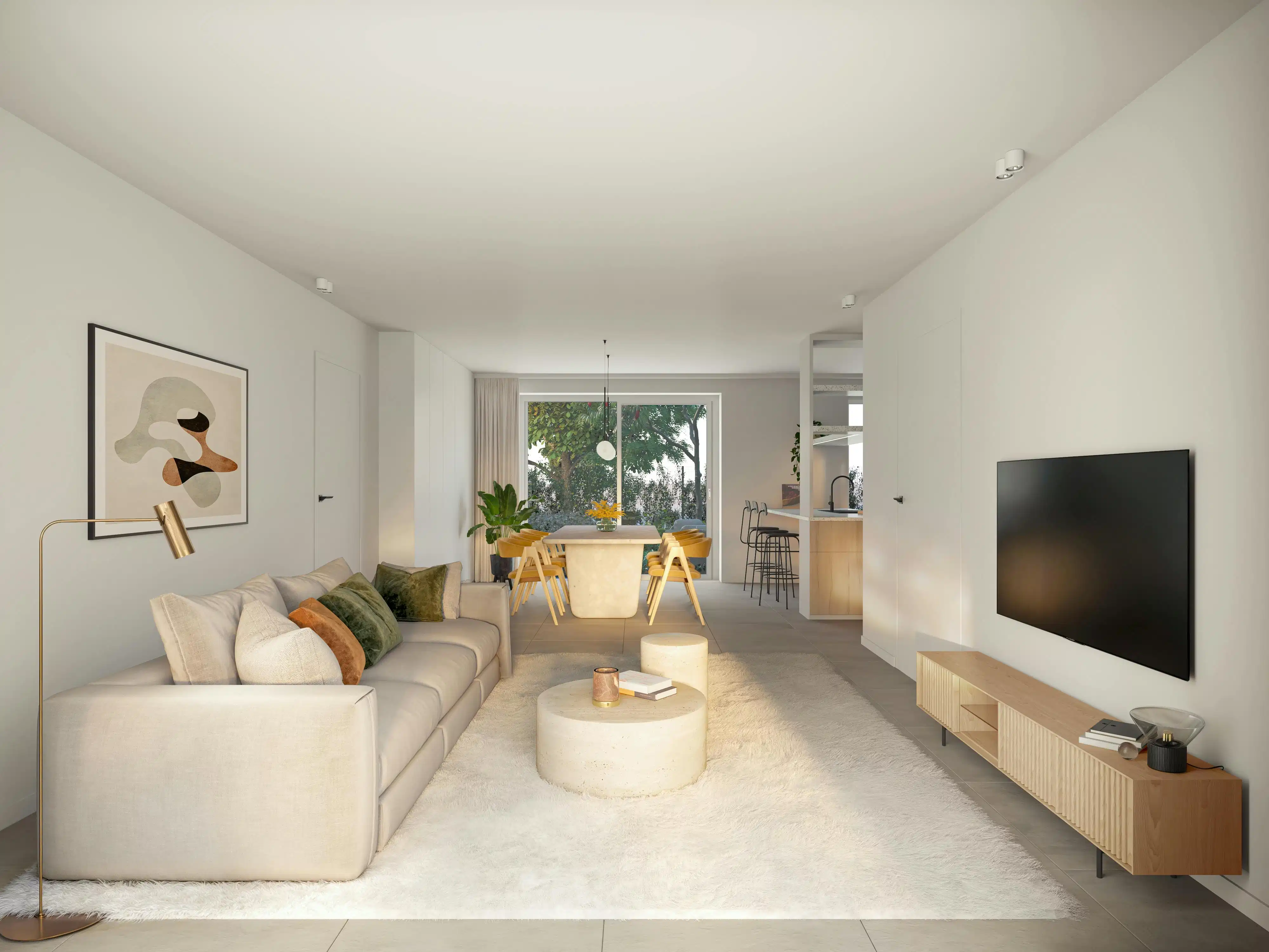 Nieuwbouw 2 slaapkamer appartement te centrum Zedelgem foto 5