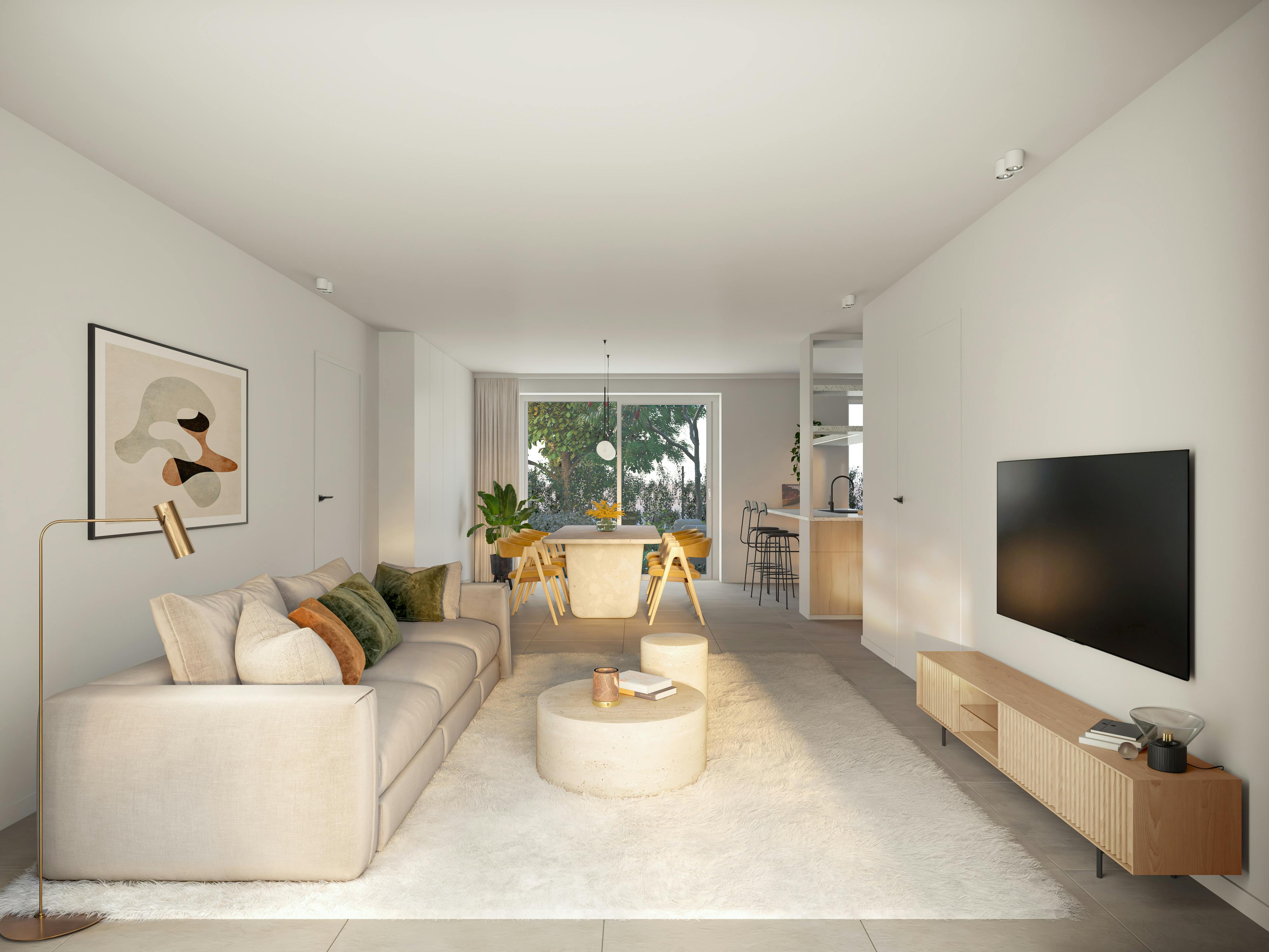 Nieuwbouw 2 slaapkamer appartement te centrum Zedelgem foto 5