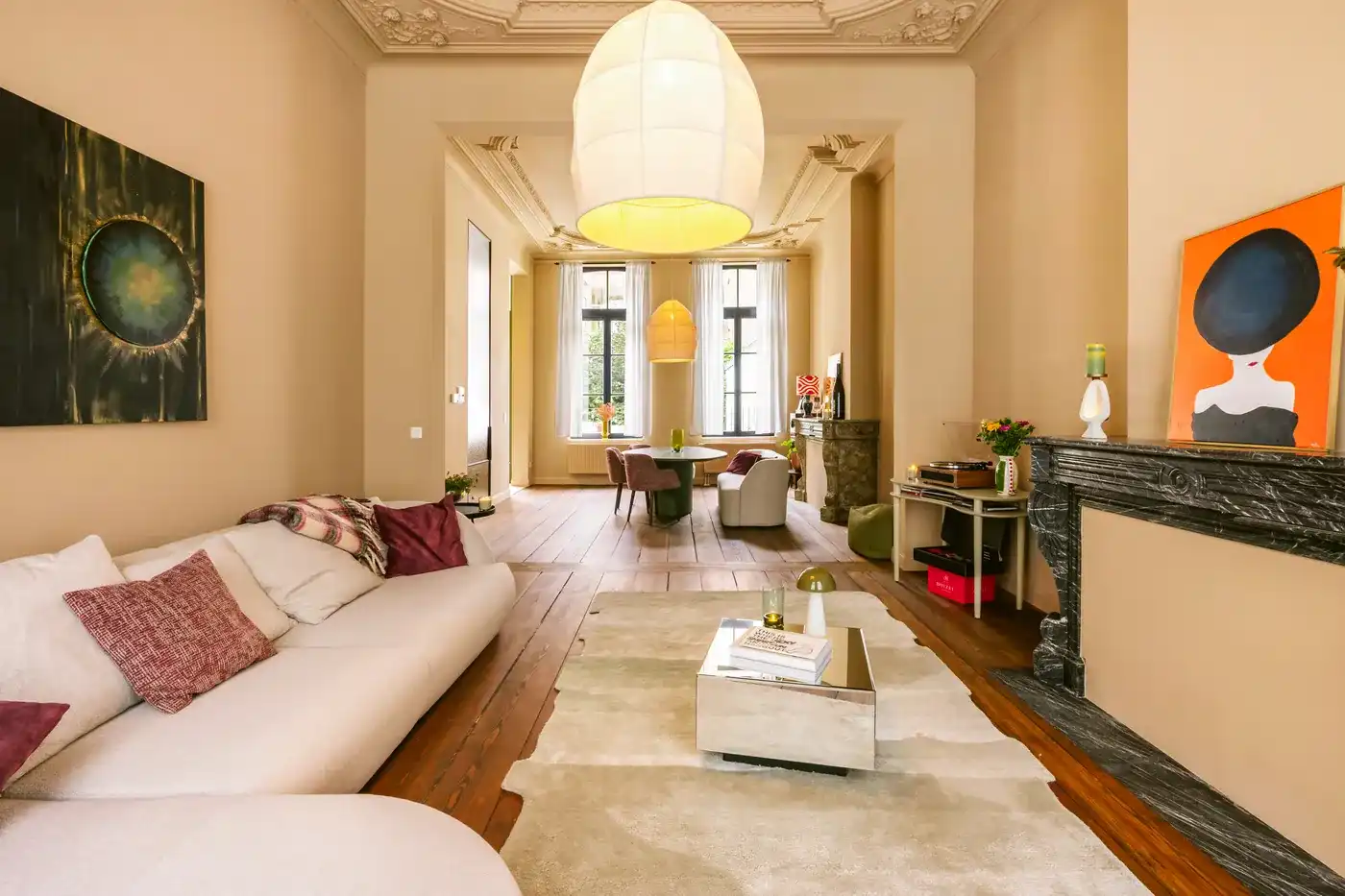 Uitzonderlijk gerenoveerd herenhuisappartement van 229 m² in hartje Gent foto 3