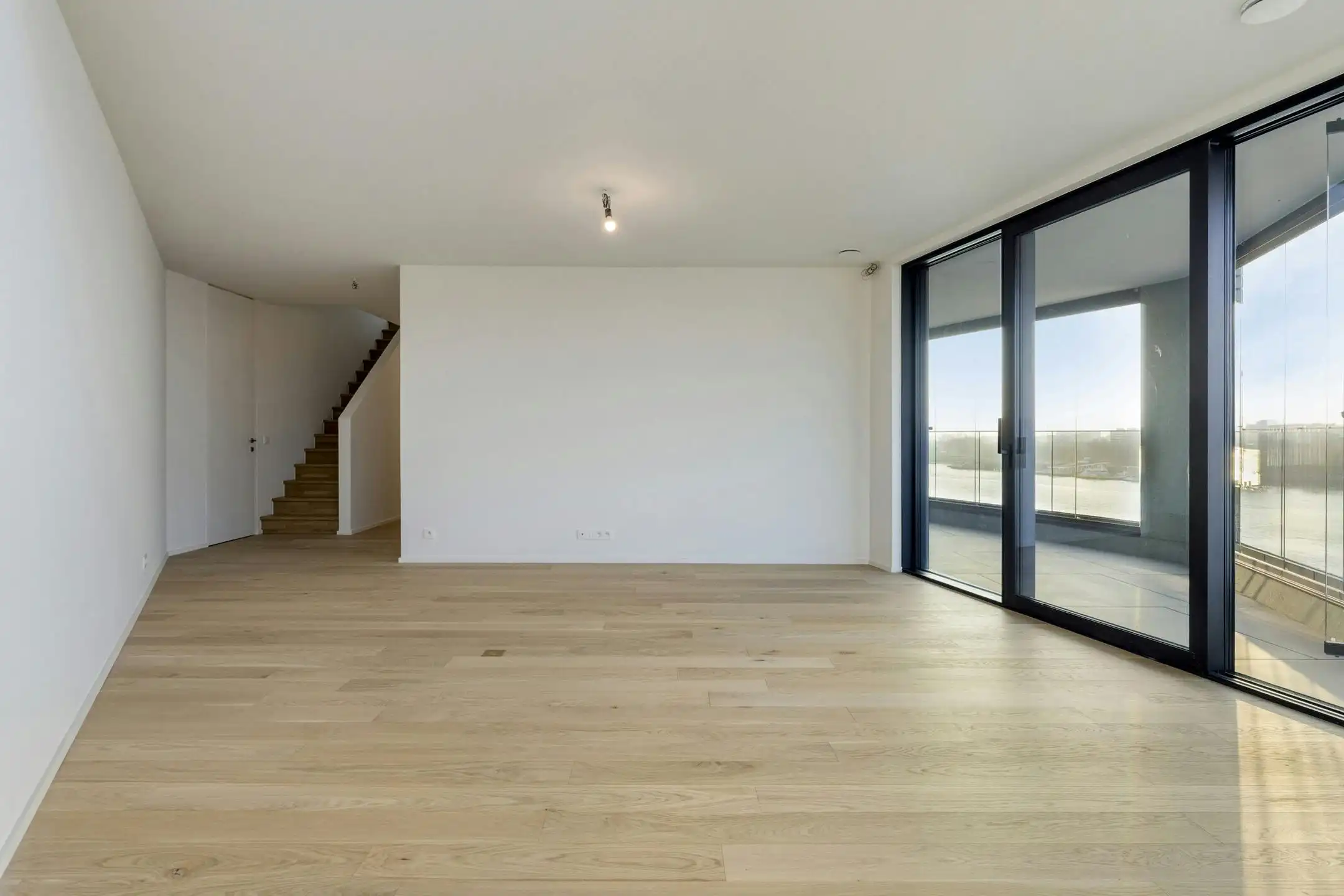 Duplexpenthouse met frontaal Schelde zicht te koop in Antwerpen foto 15