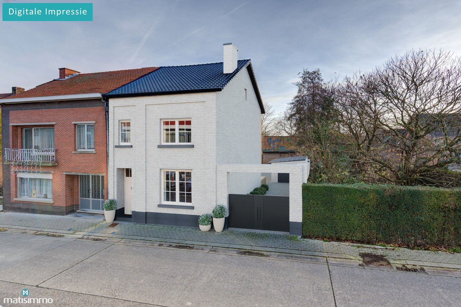 GROTENDEELS GERENOVEERDE GEZINSWONING MET ZUIDGERICHTE TUIN IN MILLEN foto {{pictureIndex}}