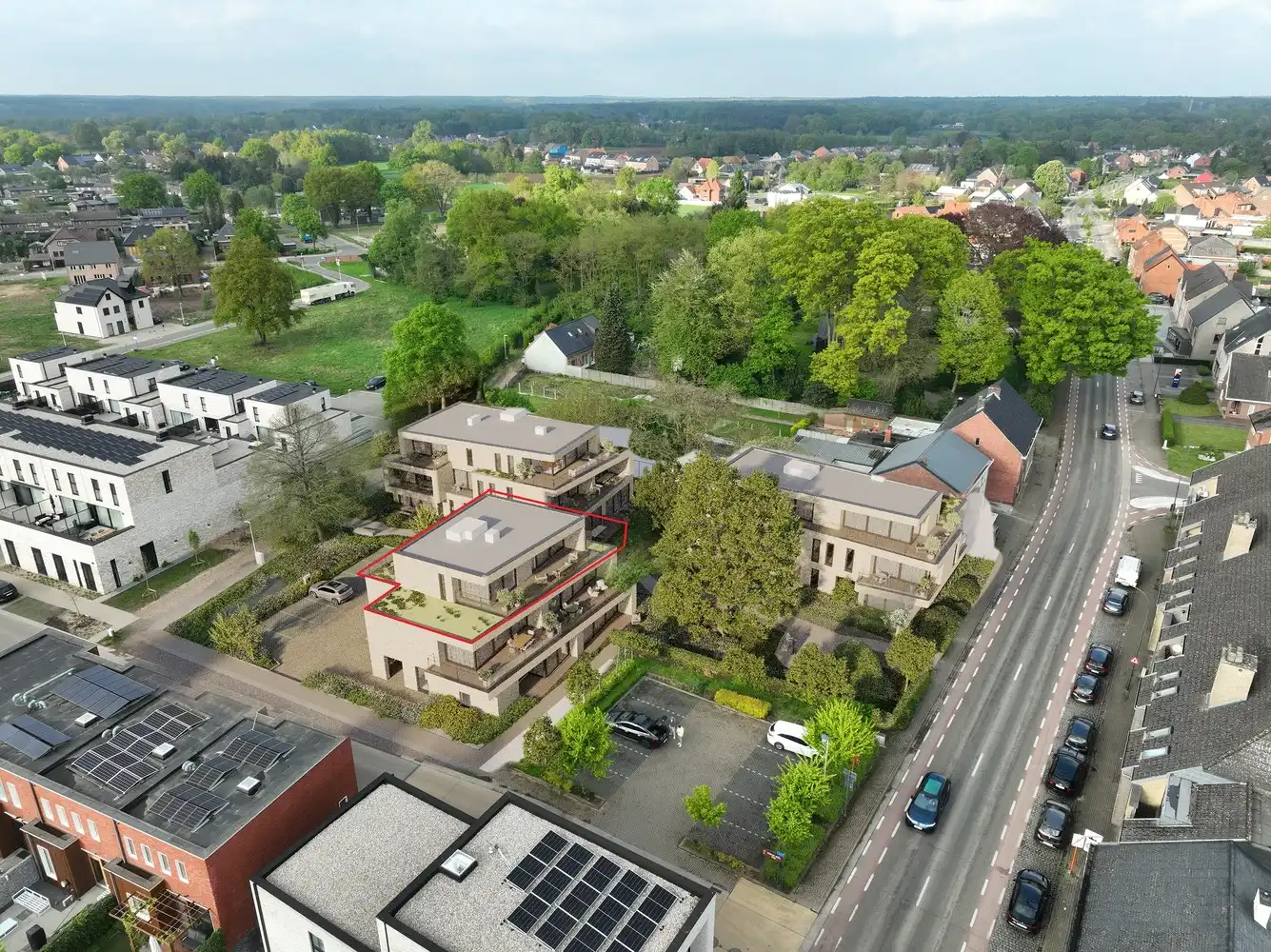 PENTHOUSE met zeer ruim terras 'KoerselPark' foto {{pictureIndex}}