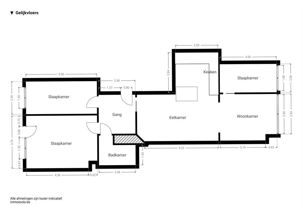 3 slpk appartement nabij park Den Brandt foto 15