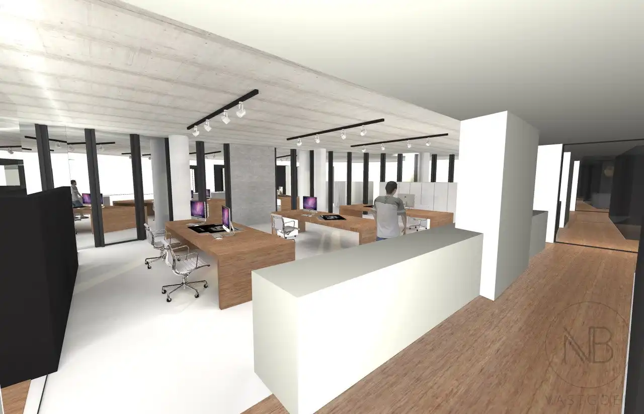 Instapklaar bedrijfsruimte van ca. 420 m² in het Botta-gebouw foto 36