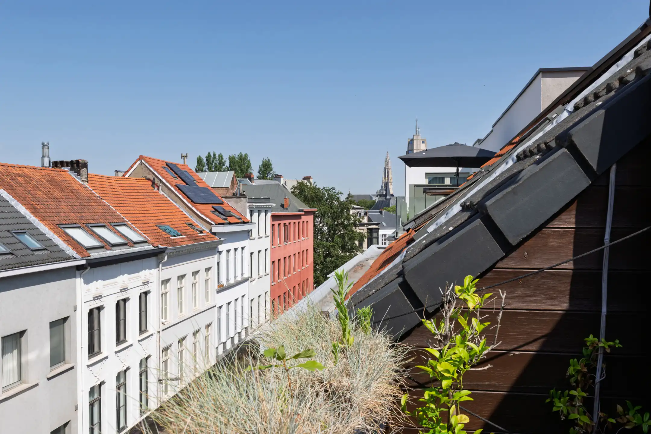 ANTWERPEN CENTRUM - Twee slpk-appartement met zuid terras  foto {{pictureIndex}}