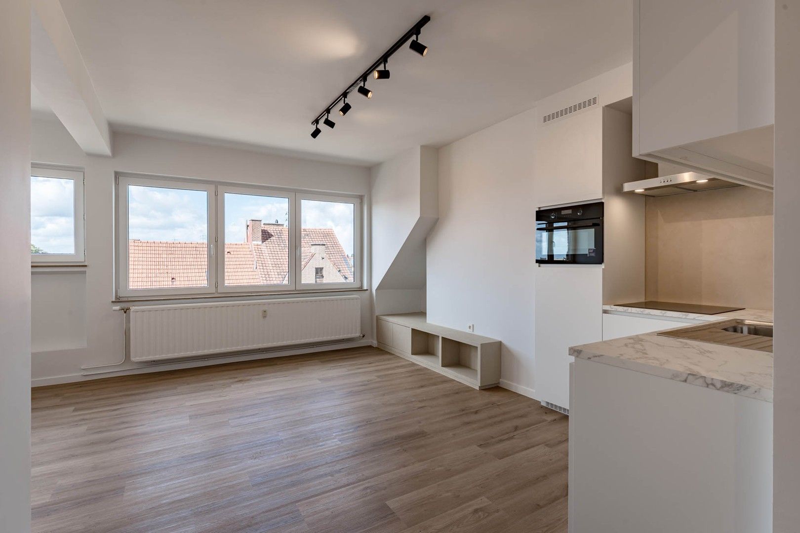 Instapklaar 1 slaapkamerappartement met terras in Residentie Green Garden te Tienen foto 2