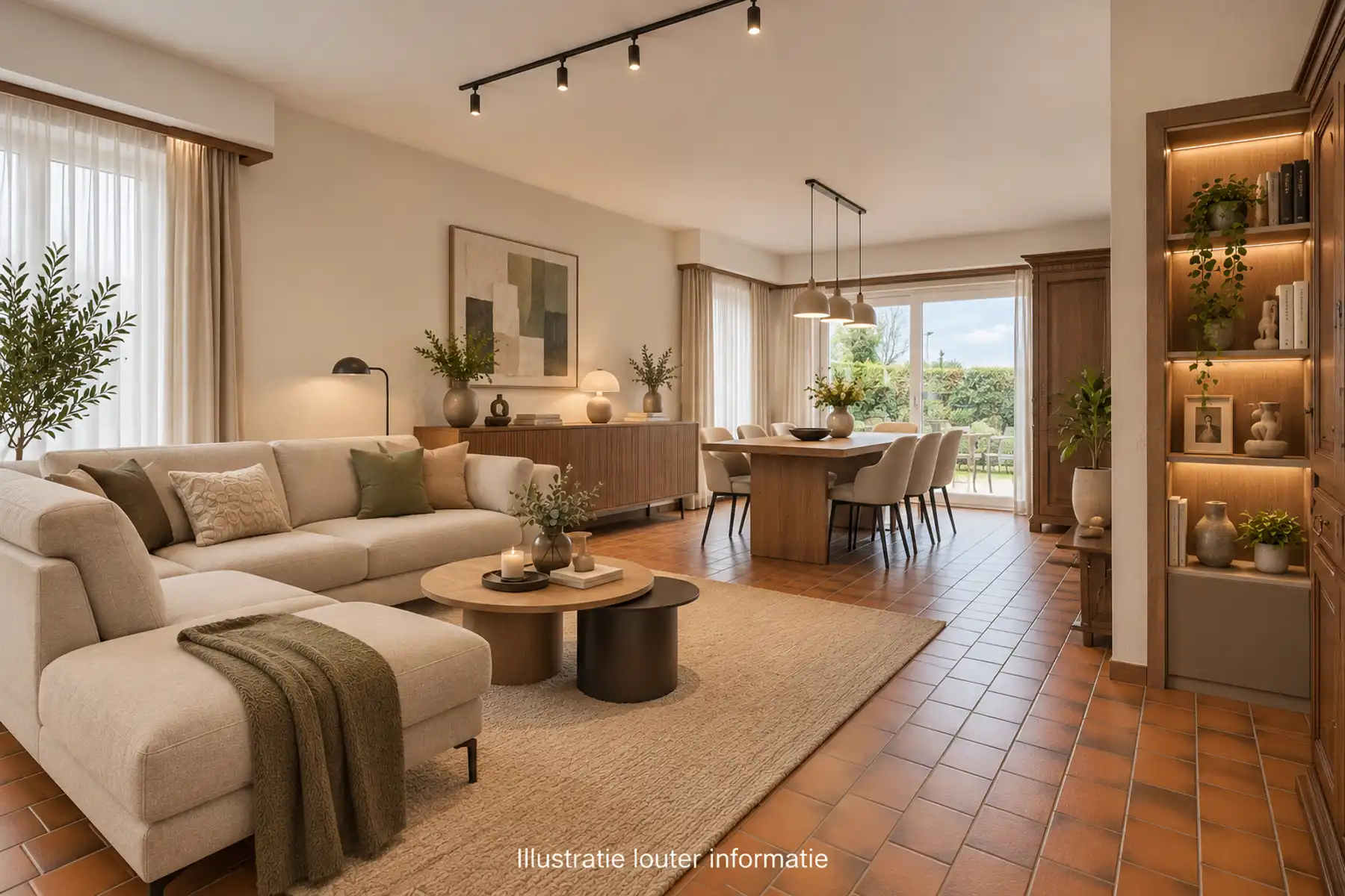 Karaktervolle woning met omheinde tuin en veel staanplaatsen foto 4