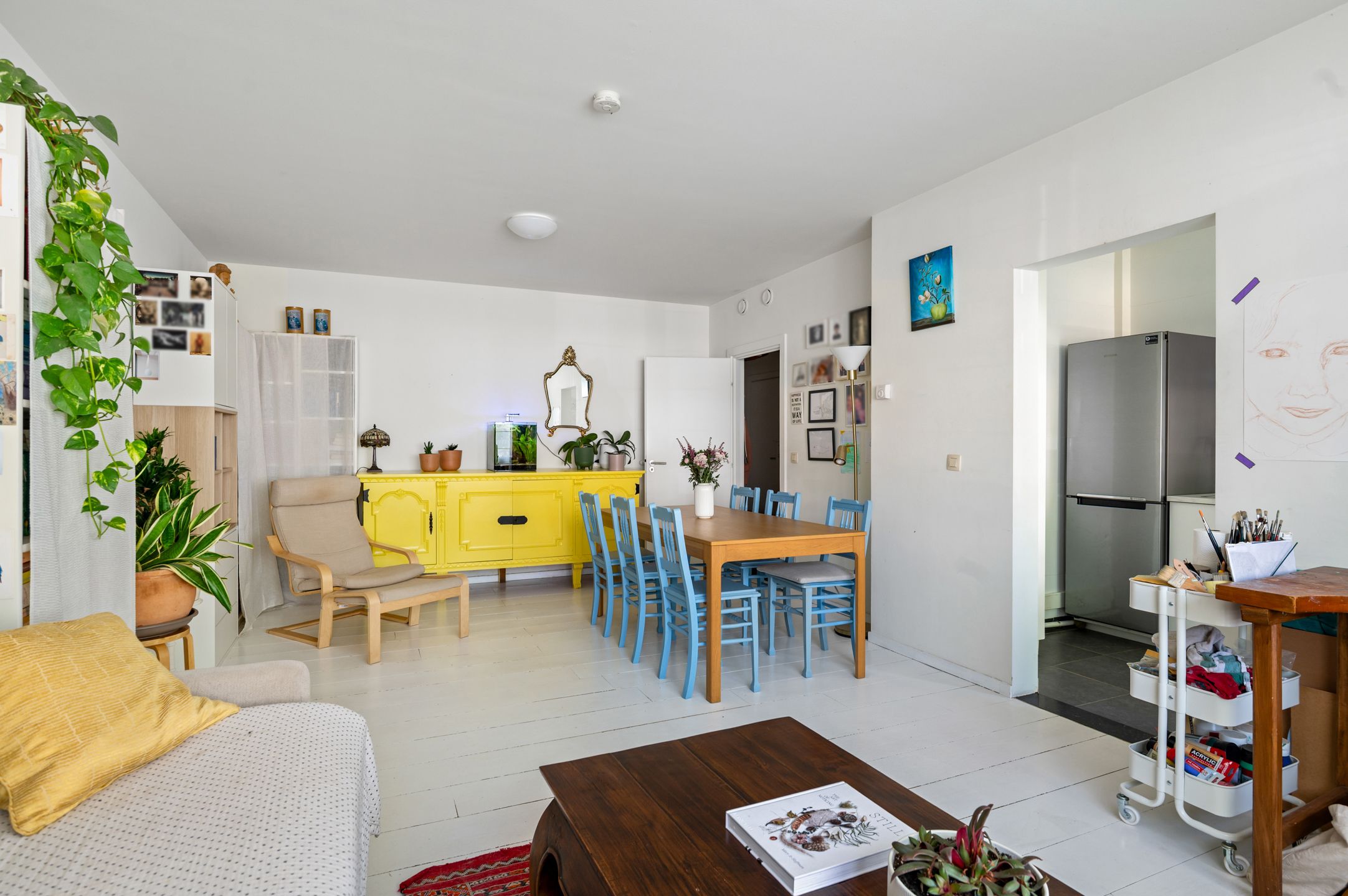 Mooi gelijkvloers appartement met 2 slk., tuin en garagebox foto 3