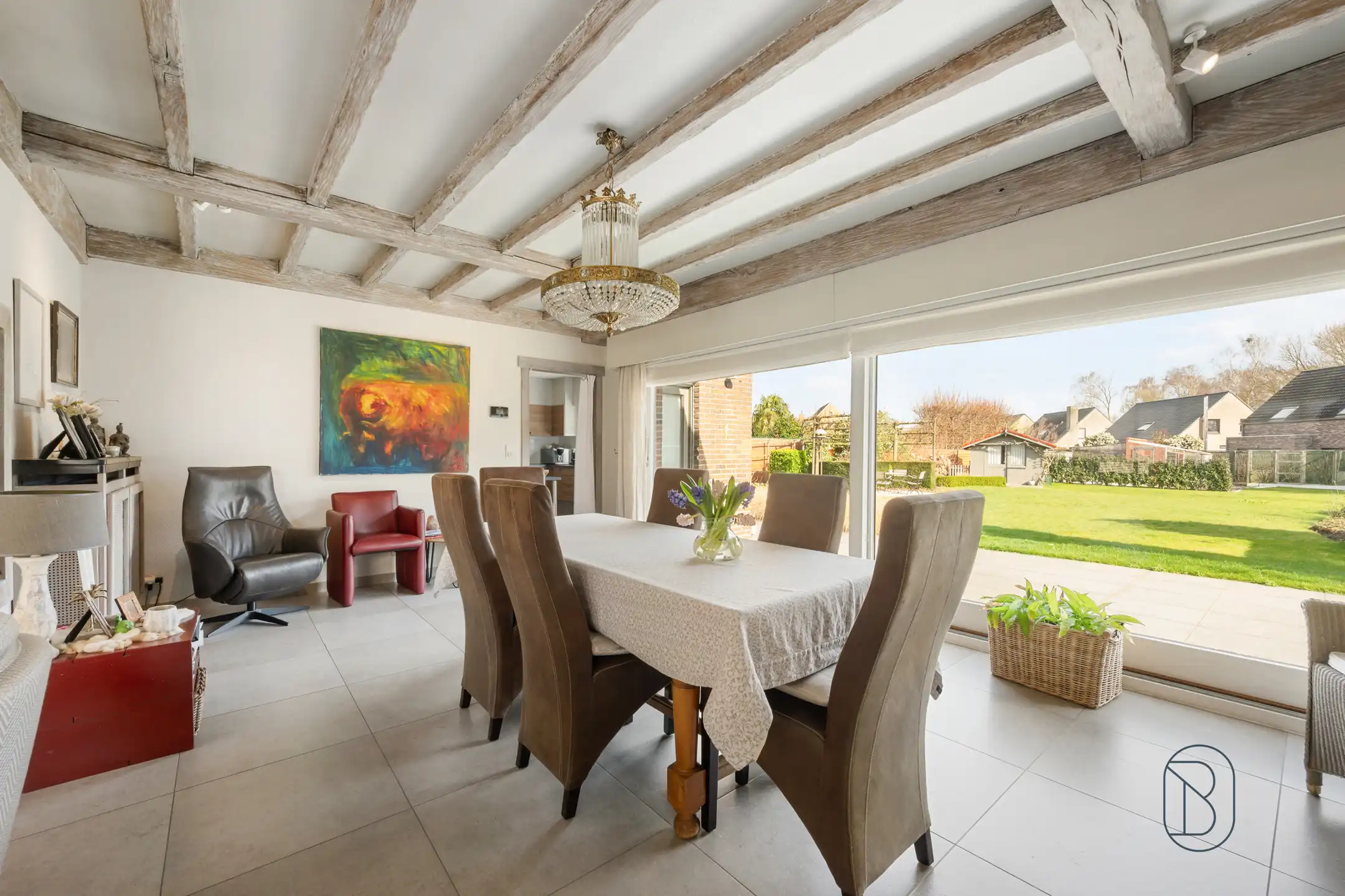 Leuke woning (bungalow) op 1.492m² in Bavikhove foto 11