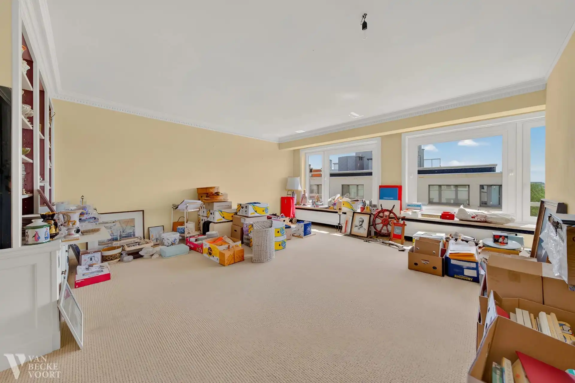 Bijzonder parkappartement - frontaal groenzicht op Leopoldspark foto 14