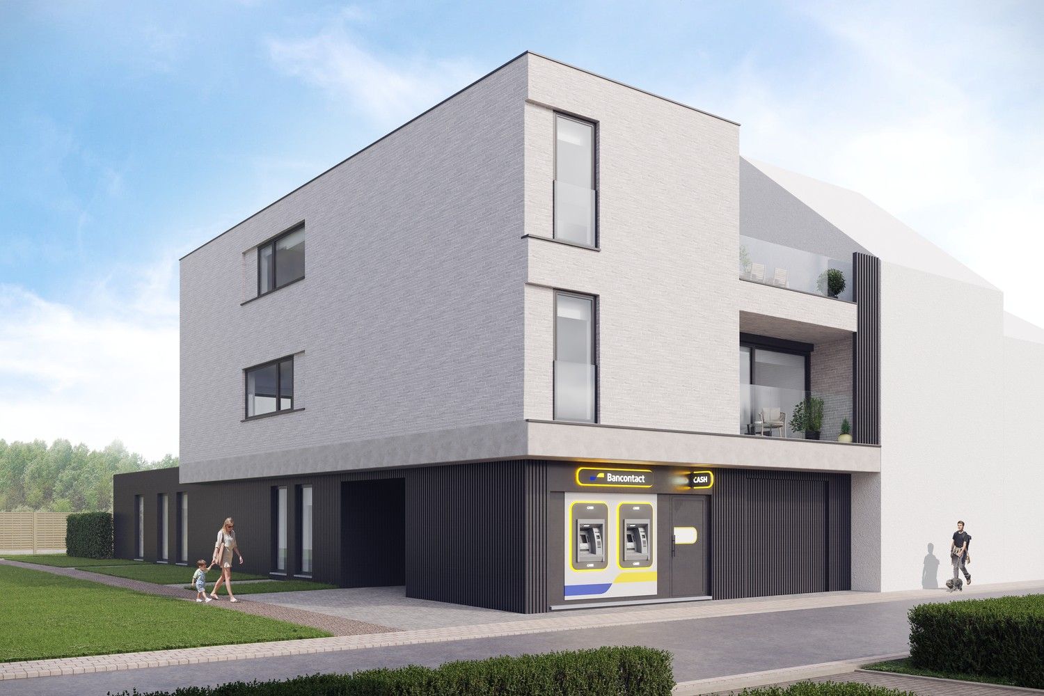 4 BEN-appartementen Kerkplein Koersel foto {{pictureIndex}}