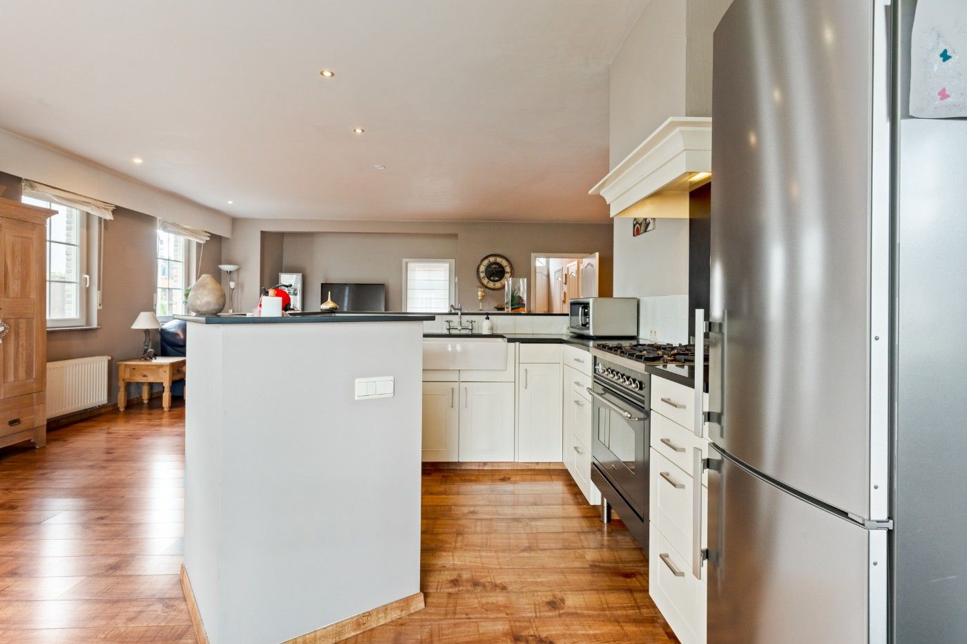 Recente, grote HOB met 4+ slpk., dubbele garage, weide en stallen foto 10