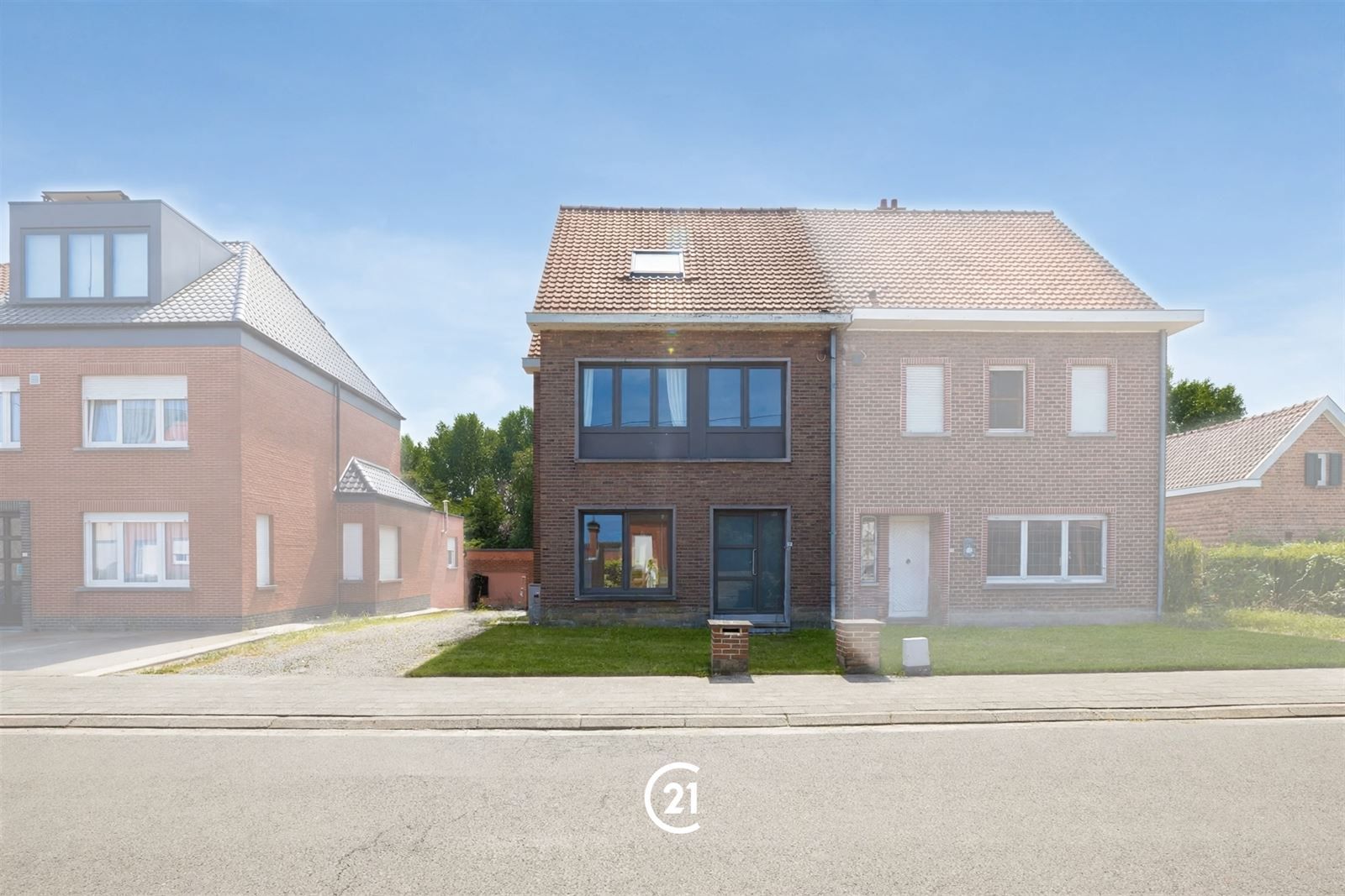 Gerenoveerde 3-gevel