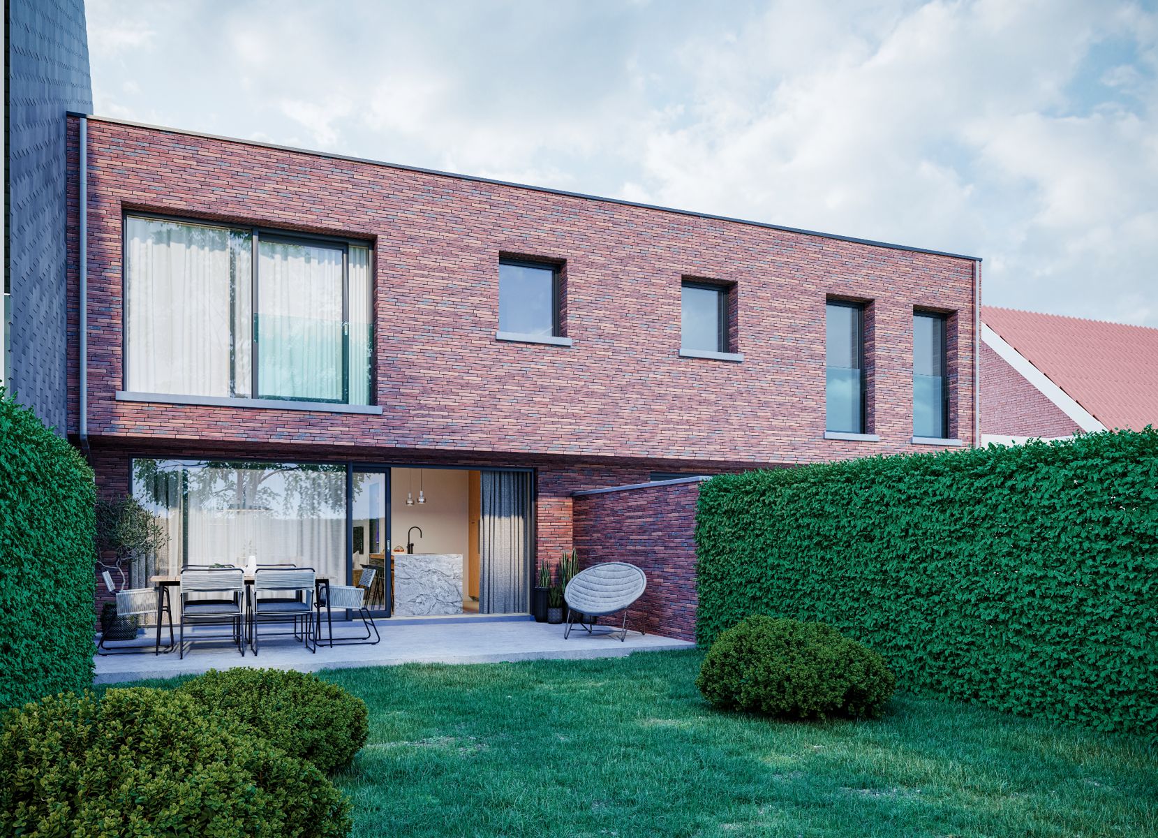 Super gelegen woning met tuin in het landelijke Aaigem foto 3