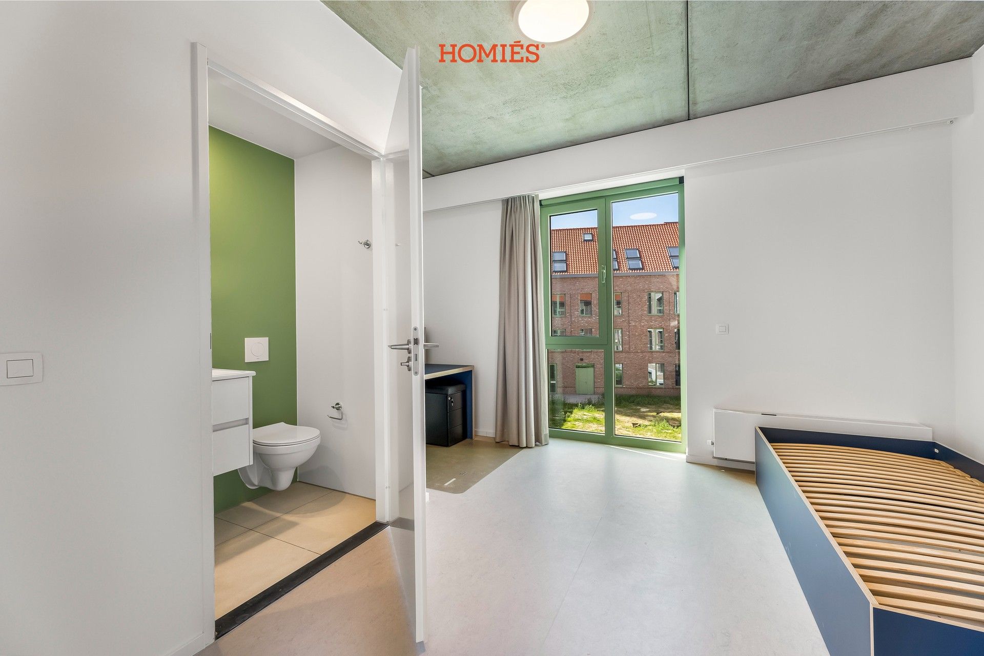 Studentenkamer in nieuwbouwproject Burenburg (BTW) foto {{pictureIndex}}