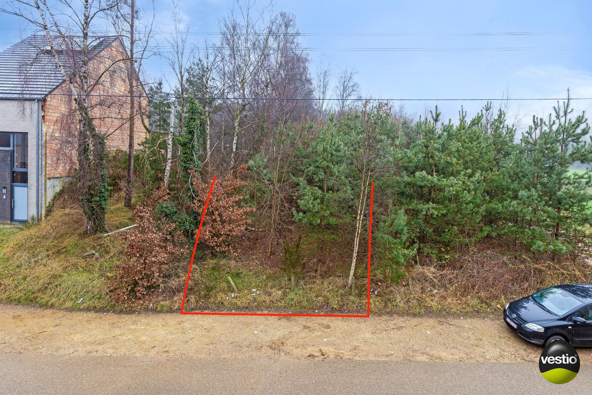 Bouwgrond halfopen bebouwing van 5a 11ca in Lummen foto {{pictureIndex}}